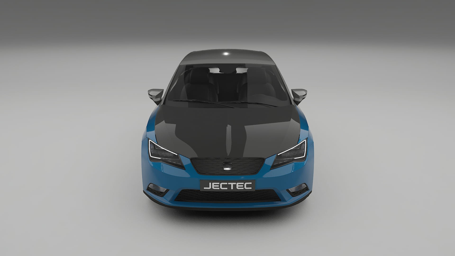 Folie de Protecție a Vopselei Seat Leon FR 5F | Kit Față CrystalGuard cu Capotă Carbon