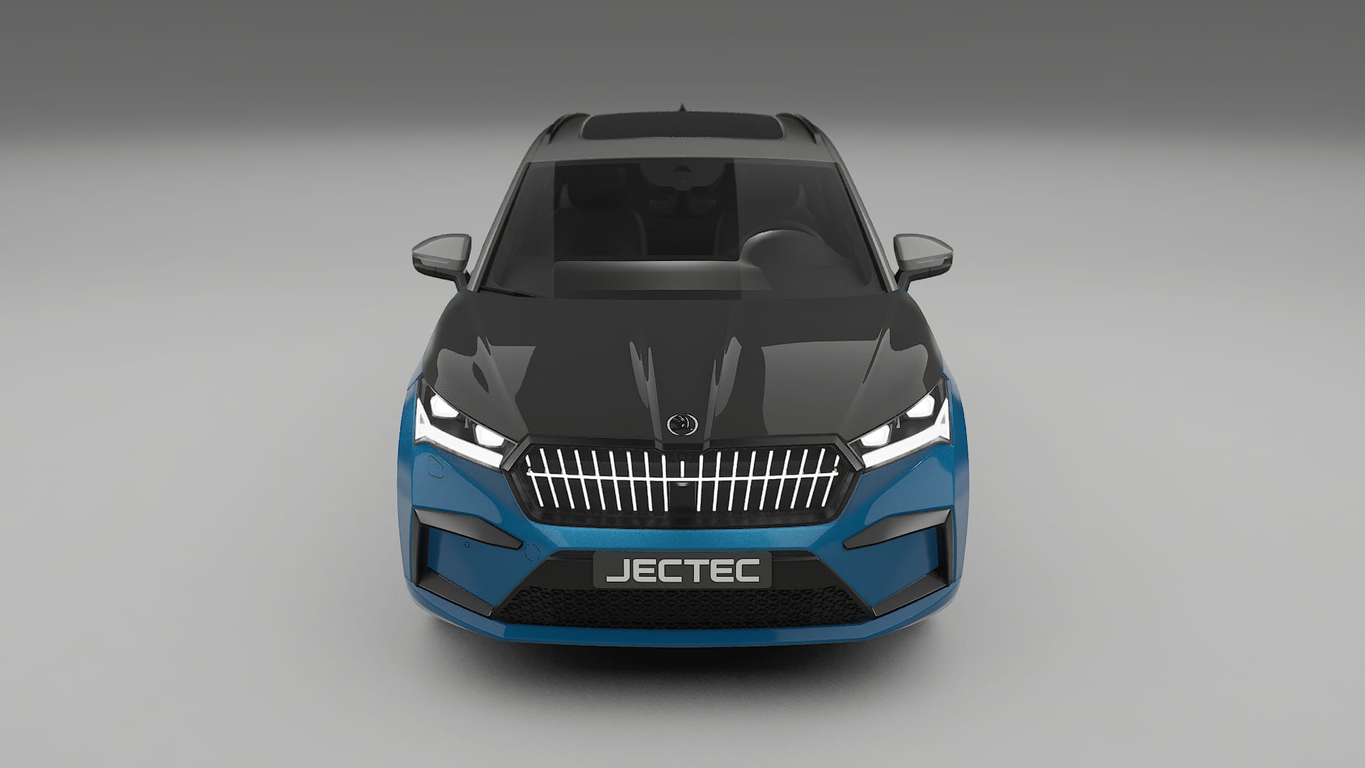 Folie de Protecție a Vopselei Škoda Enyaq MEB | Kit Față CrystalGuard cu Capotă Carbon