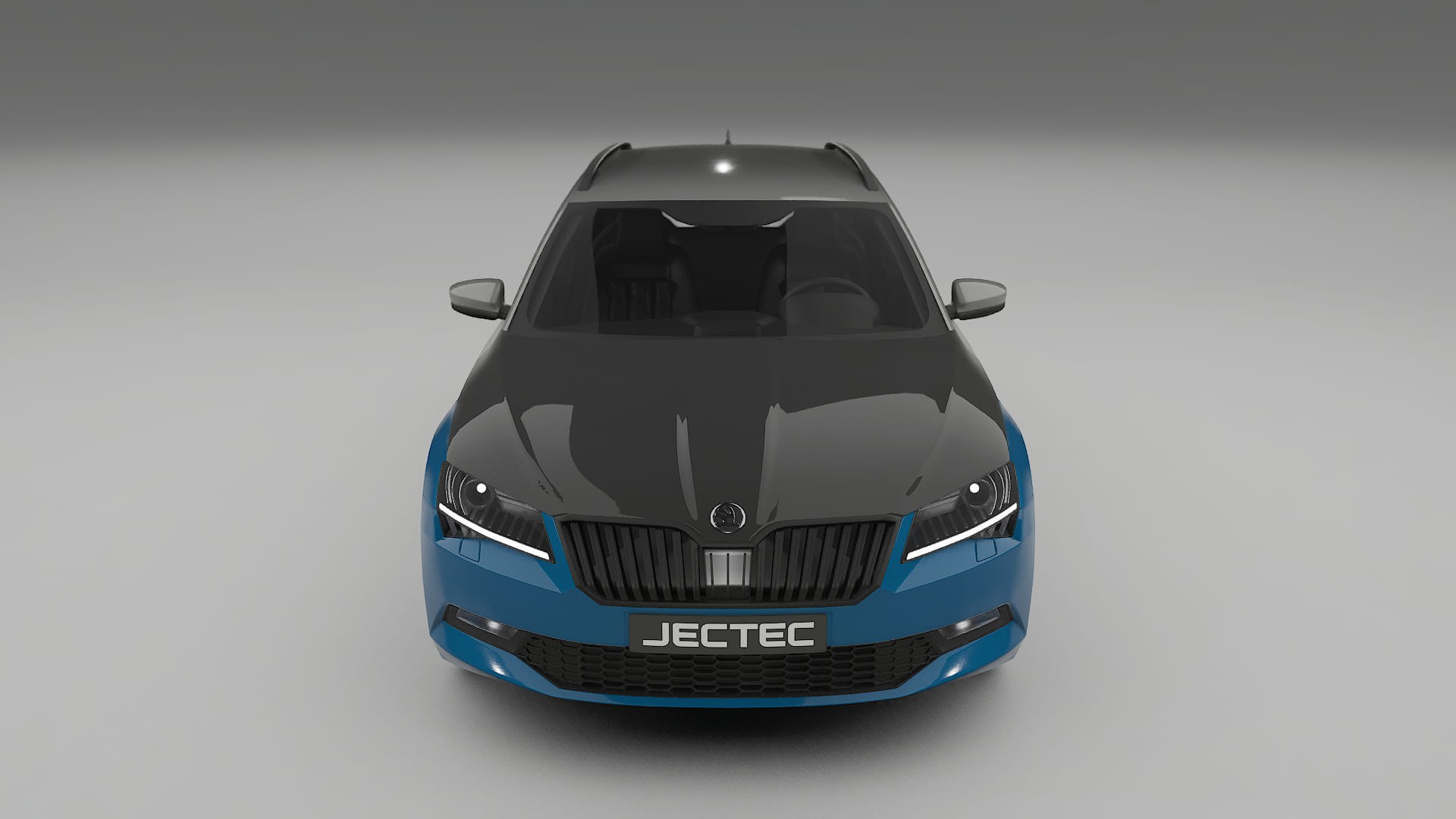 Folie de Protecție a Vopselei Škoda Superb B8 | Kit Față CrystalGuard cu Capotă Carbon