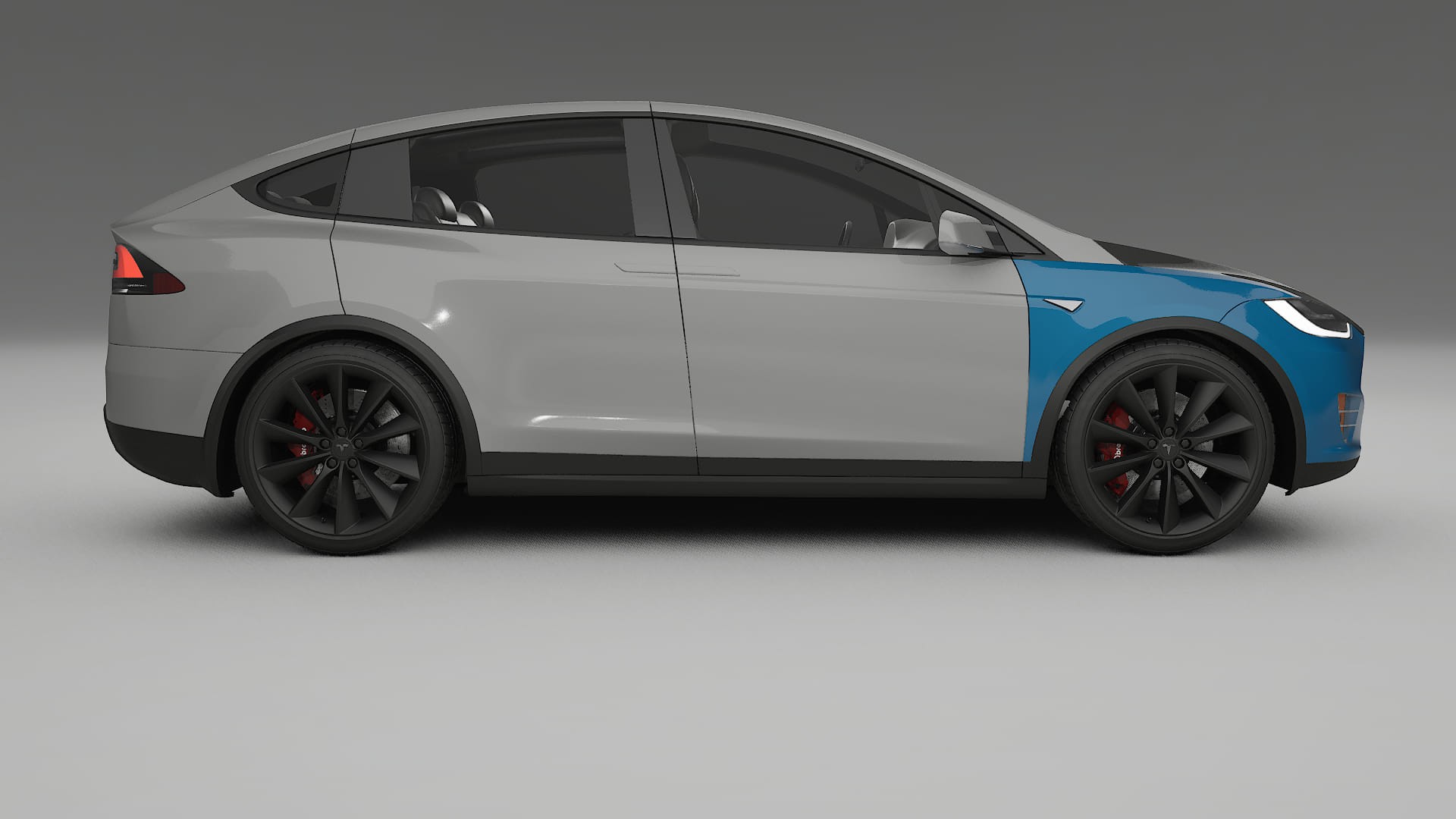 Folie de Protecție a Vopselei Tesla Model X | Kit Față CrystalGuard cu Capotă Carbon