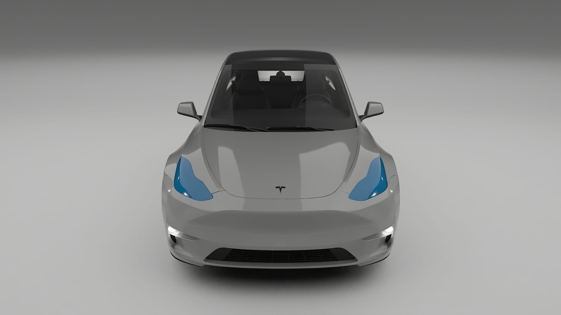 Folie de Protecție a Vopselei Tesla Model Y | Kit Față CrystalGuard cu Capotă Carbon