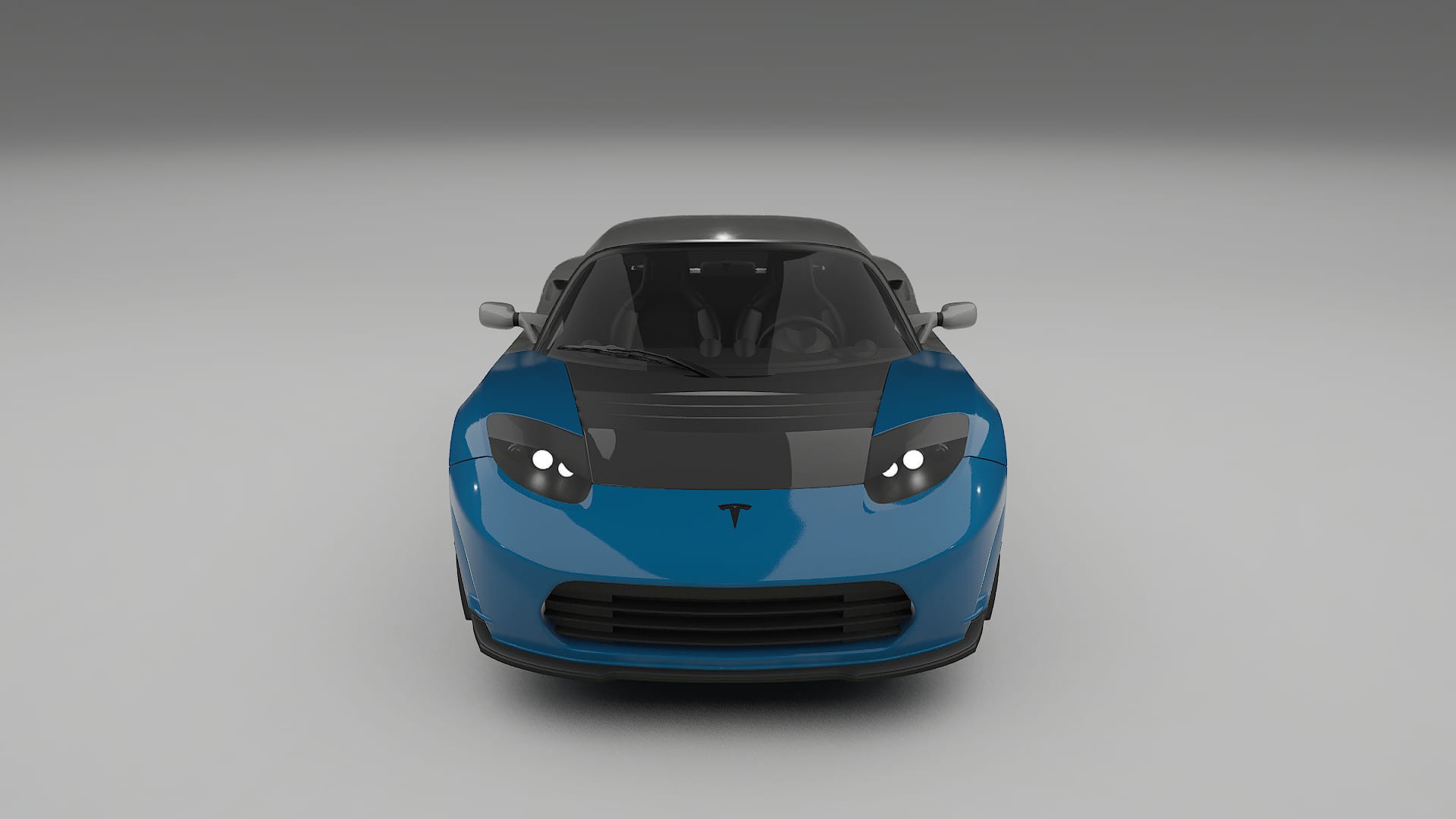 Folie de Protecție a Vopselei Tesla Roadster 2.5 | Kit Față CrystalGuard cu Capotă Carbon