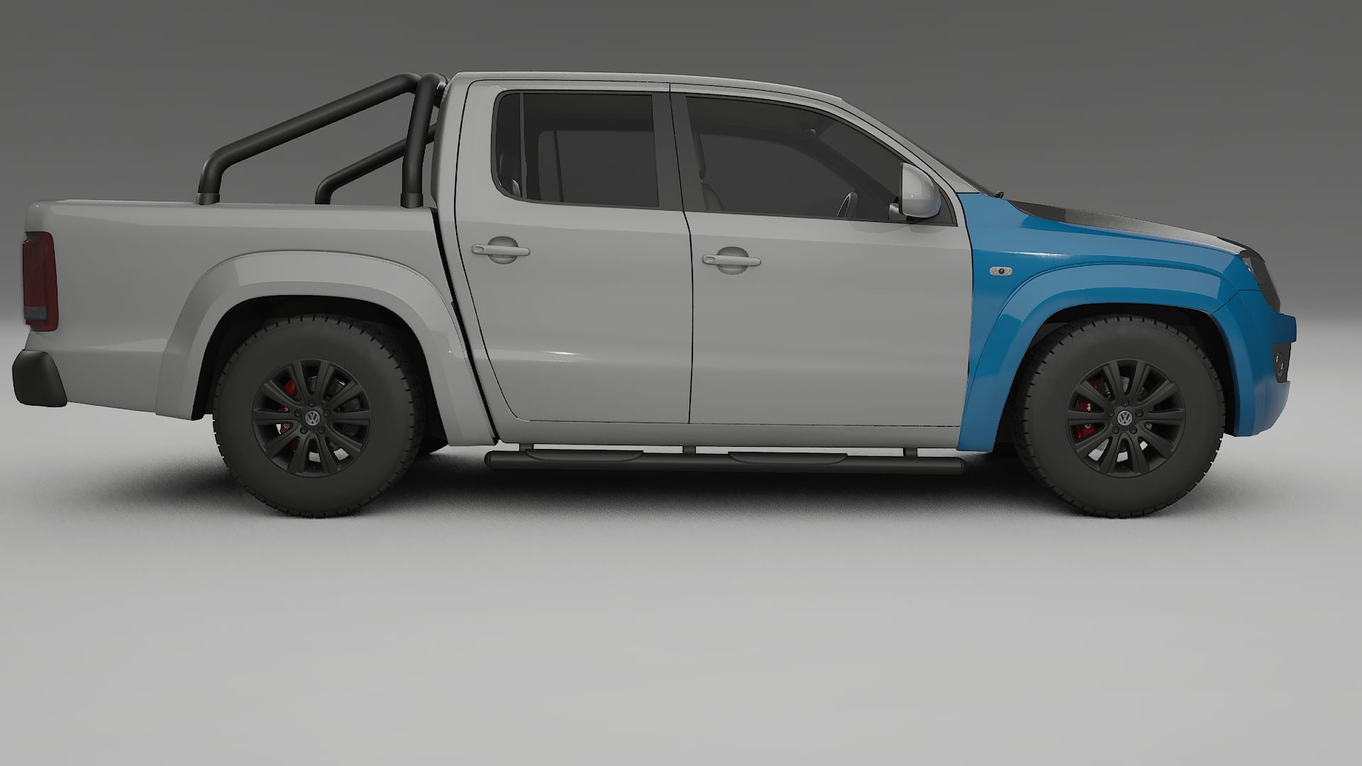 Folie de Protecție a Vopselei VW Amarok 2H | Kit Față CrystalGuard cu Capotă Carbon