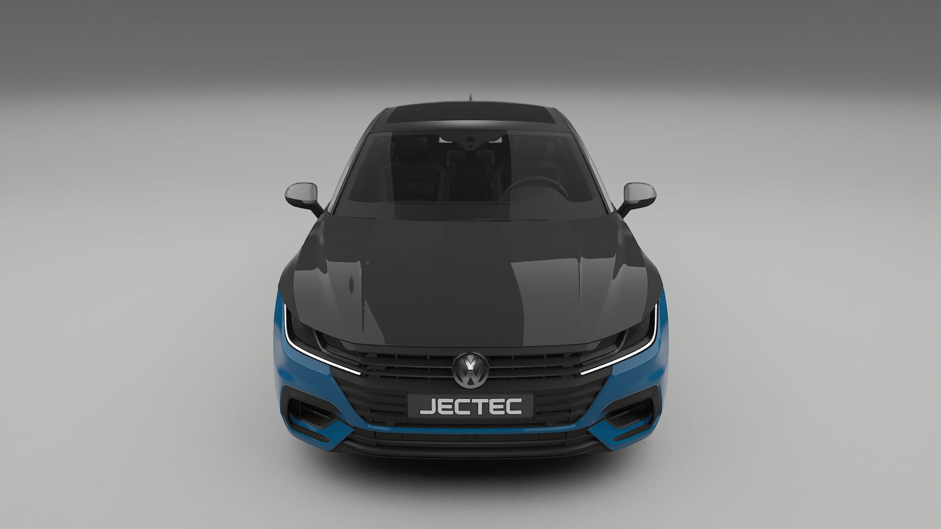 Folie de Protecție a Vopselei VW Arteon R 3H prefacelift | Kit Față CrystalGuard cu Capotă Carbon