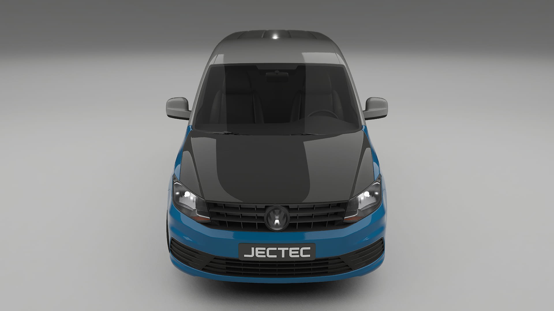 Folie de Protecție a Vopselei VW Caddy Maxi SB | Kit Față CrystalGuard cu Capotă Carbon