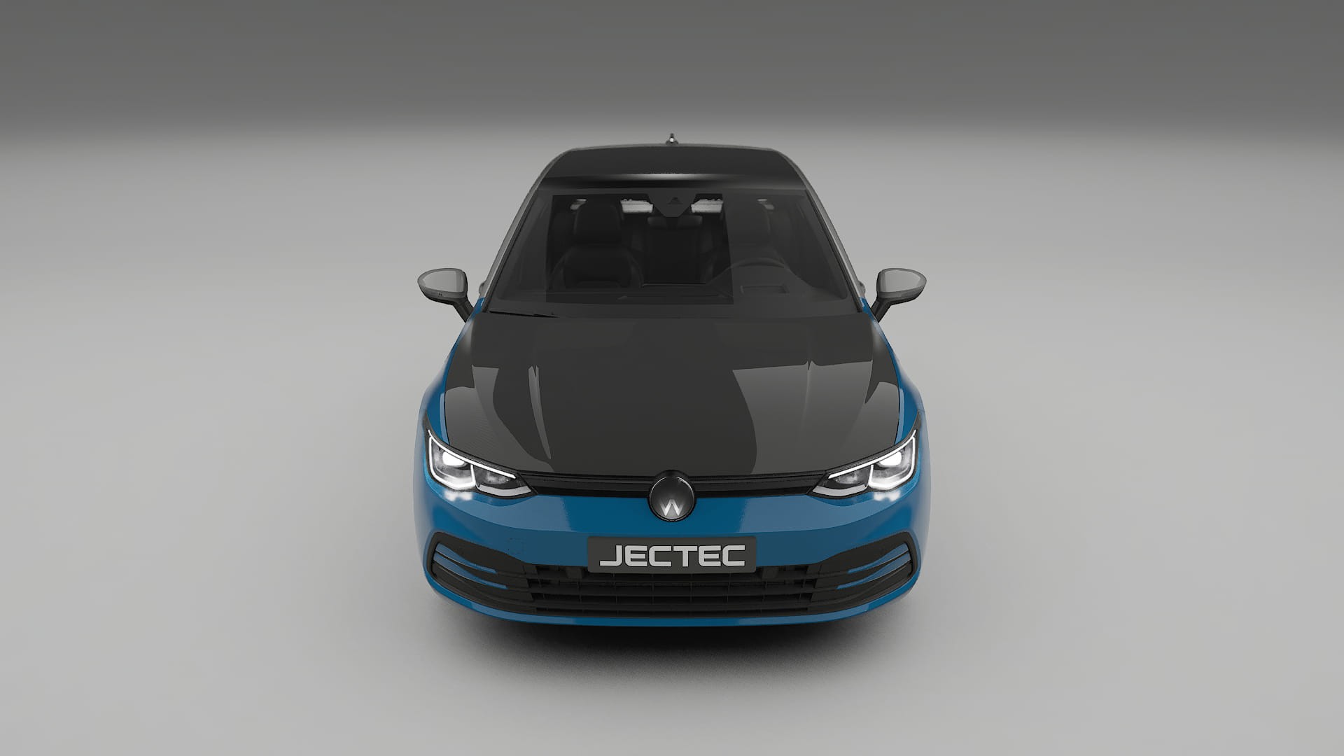 Folie de Protecție a Vopselei VW Golf Mk8 | Kit Față CrystalGuard cu Capotă Carbon