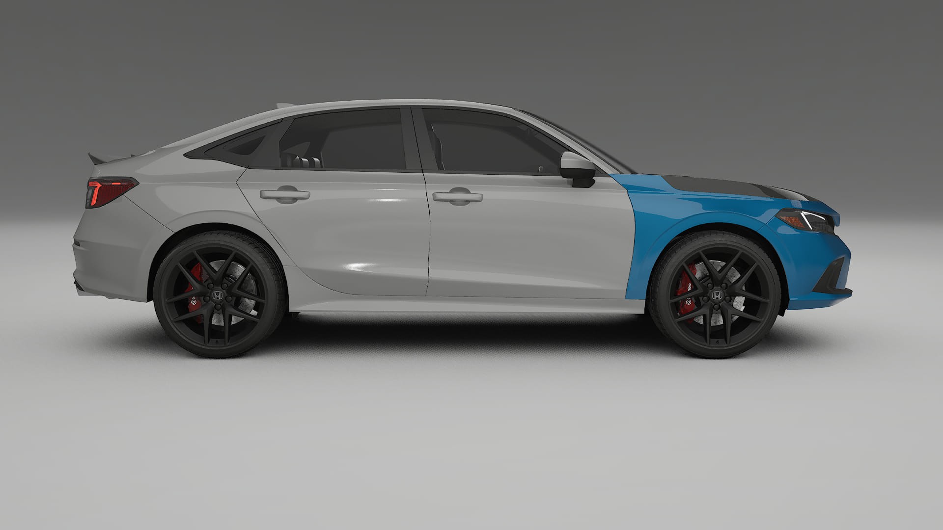 Folie de Protecție a Vopselei Honda Civic Si | Kit Față CrystalGuard cu Capotă Carbon