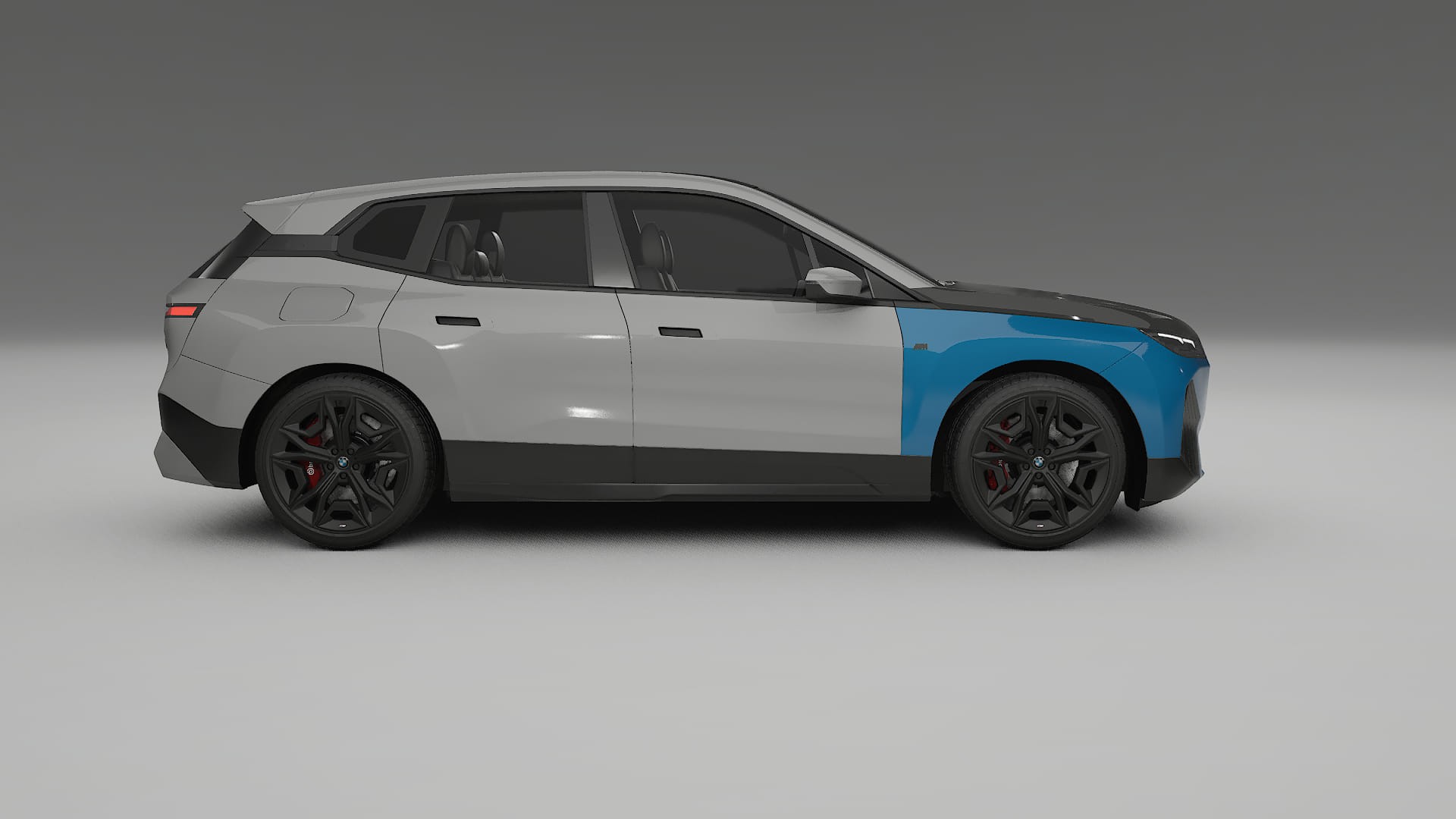 Folie de Protecție a Vopselei BMW iX M60 | Kit Față CrystalGuard cu Capotă Carbon 2