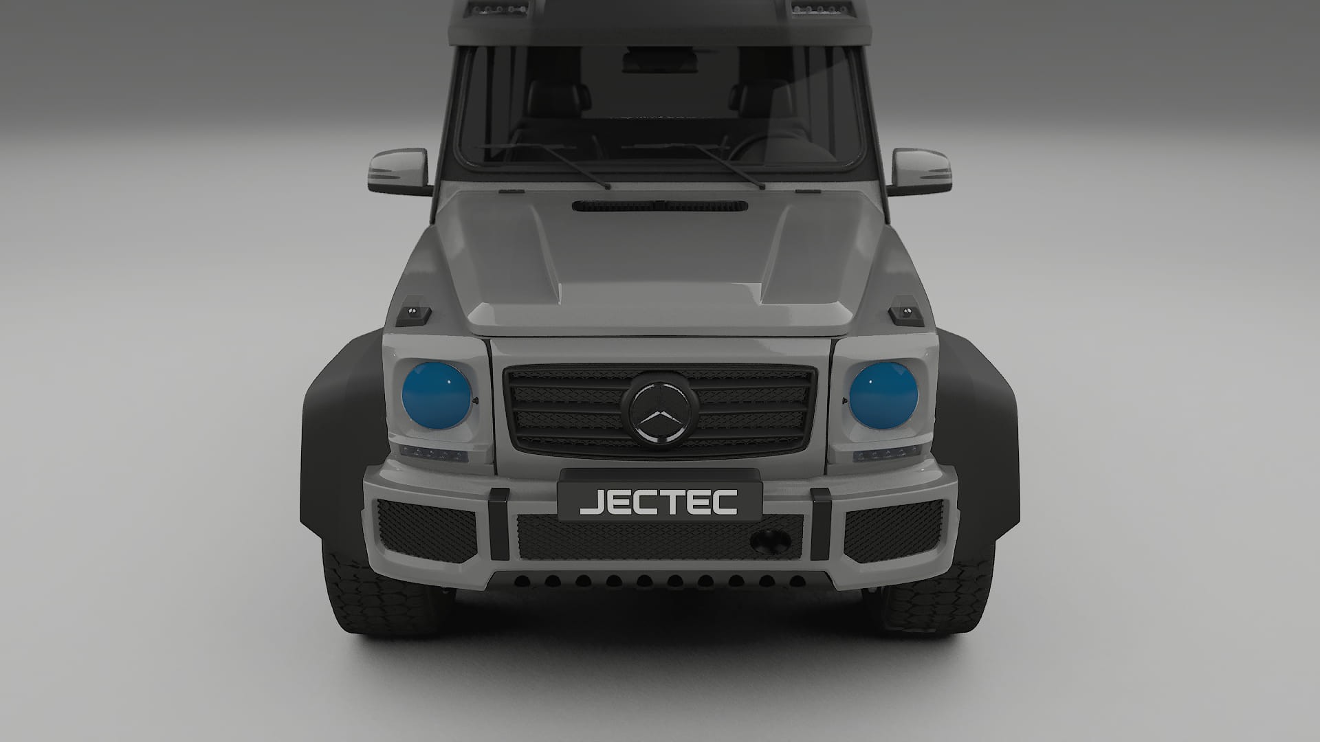 Folie de Protecție a Vopselei Mercedes G-class 4x4 W463 | CrystalGuard TPU Transparent PPF Kit de Protecție Frontală