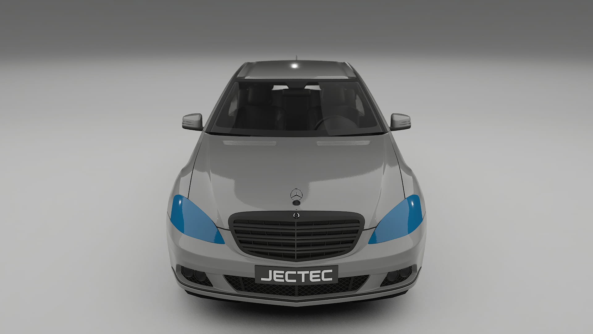 Folie de Protecție a Vopselei Mercedes S-class W221 facelift LCI | CrystalGuard TPU Transparent PPF Kit de Protecție Frontală