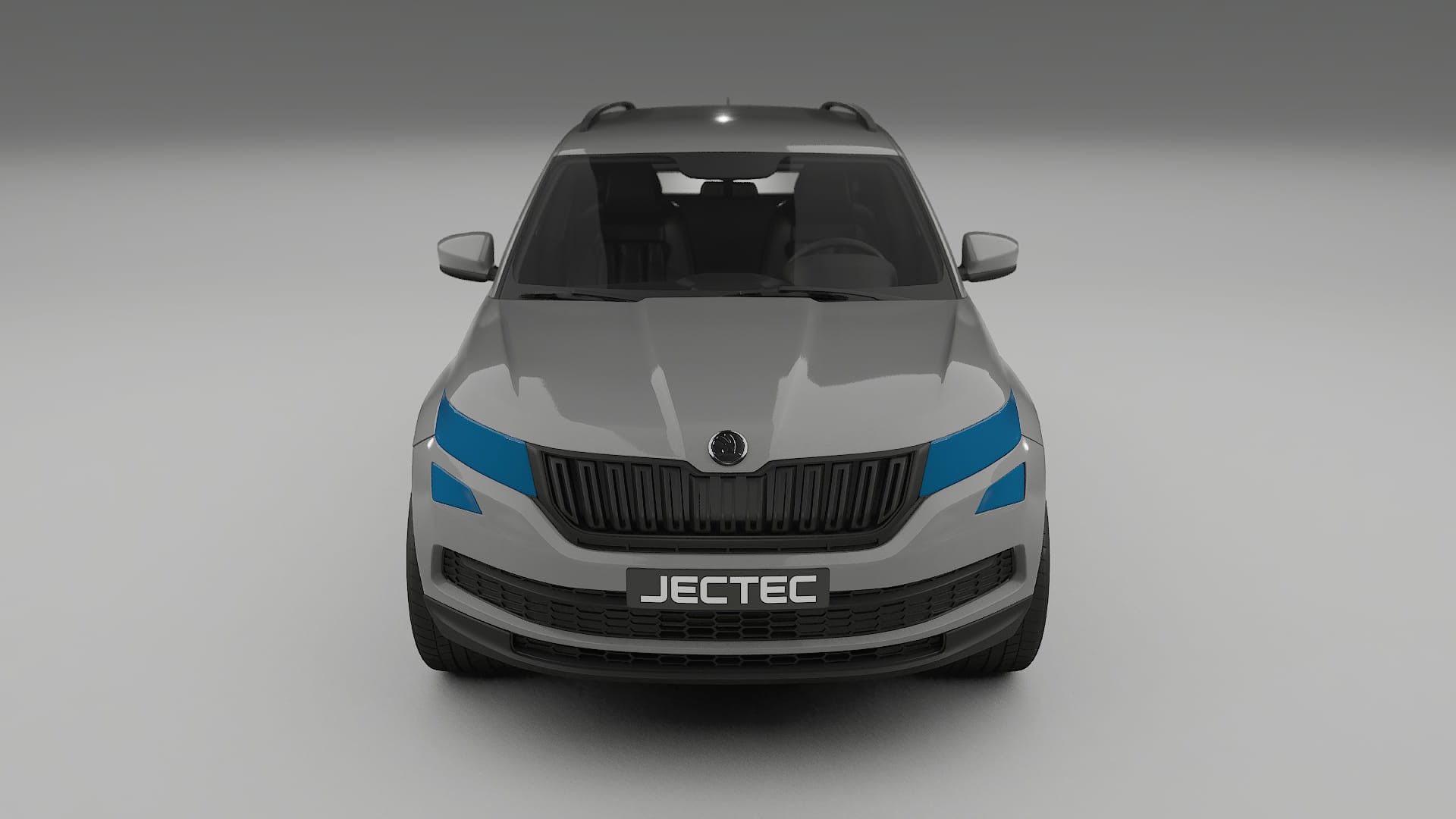 Folie de Protecție a Vopselei Škoda Kodiaq NS7 | CrystalGuard TPU Transparent PPF Kit de Protecție Frontală