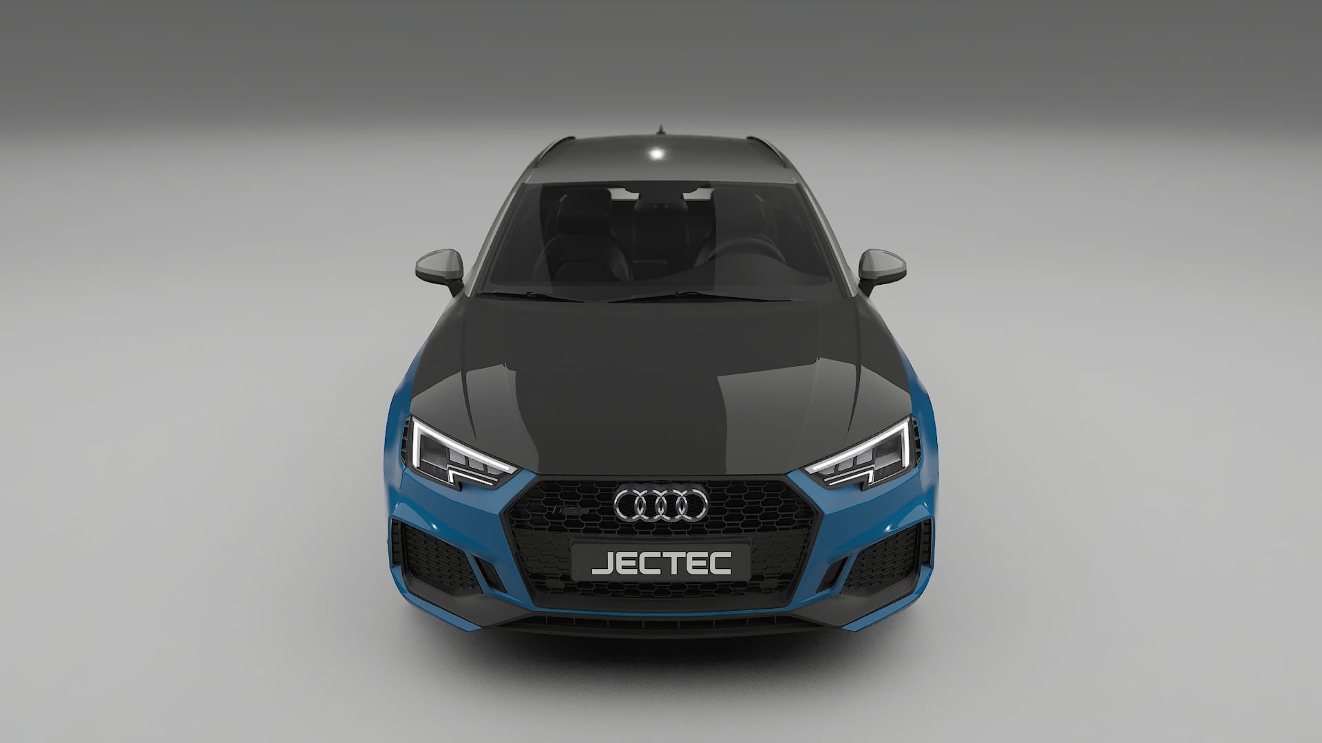 Folie de Protecție a Vopselei Audi RS4 Avant B9 prefacelift | Kit Față CrystalGuard cu Capotă Carbon