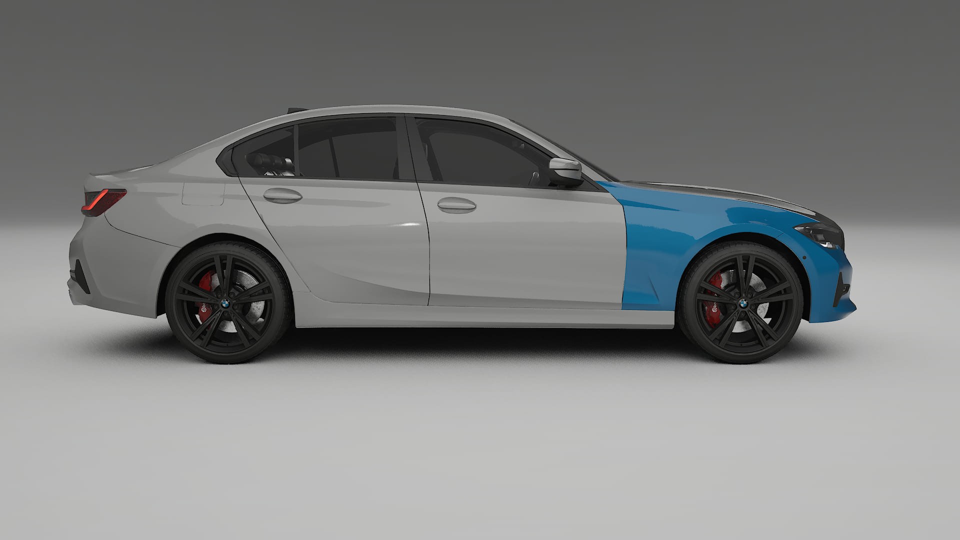 Folie de Protecție a Vopselei BMW 3 G20 prefacelift | Kit Față CrystalGuard cu Capotă Carbon 2