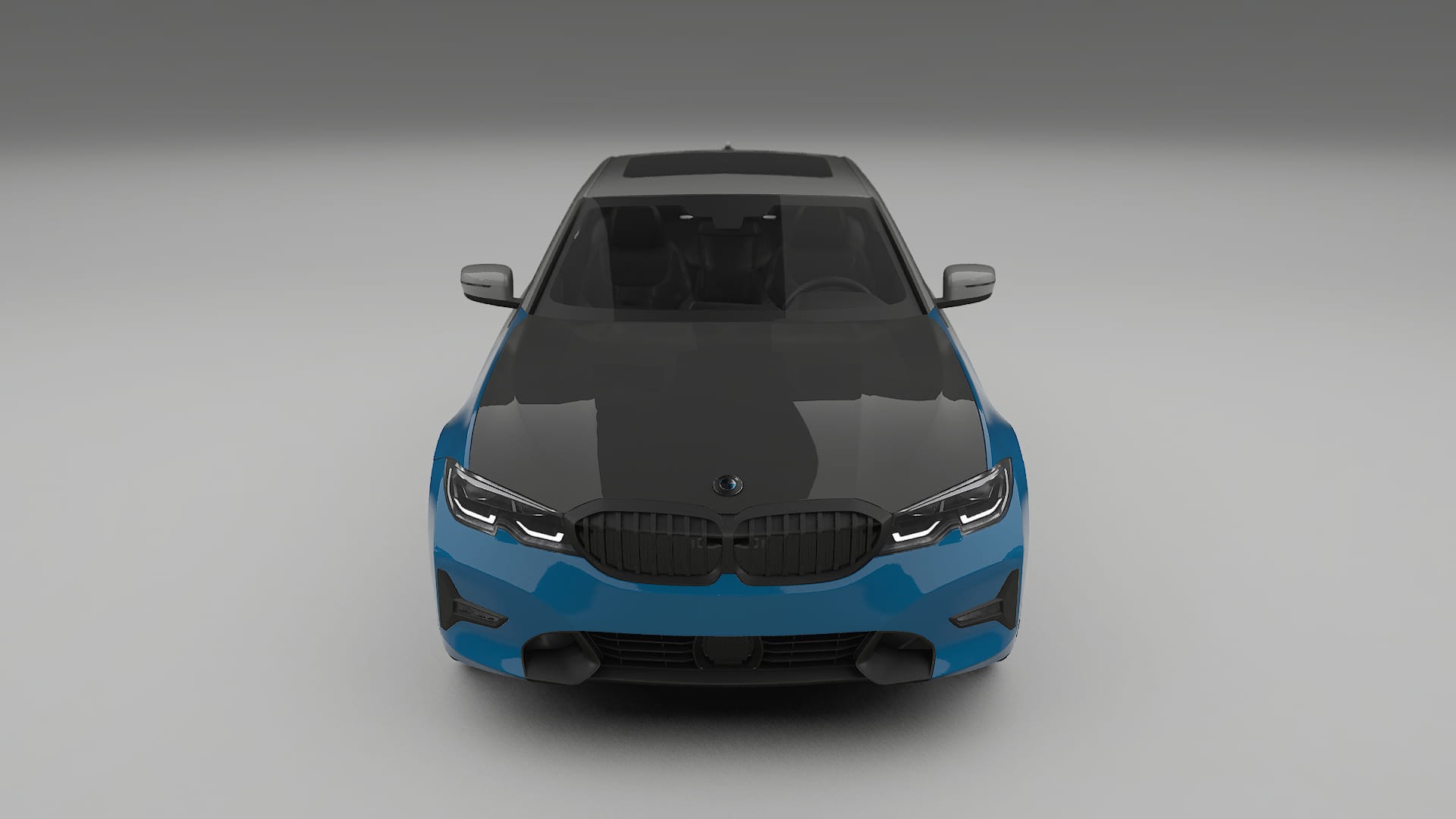 Folie de Protecție a Vopselei BMW 3 G20 prefacelift | Kit Față CrystalGuard cu Capotă Carbon