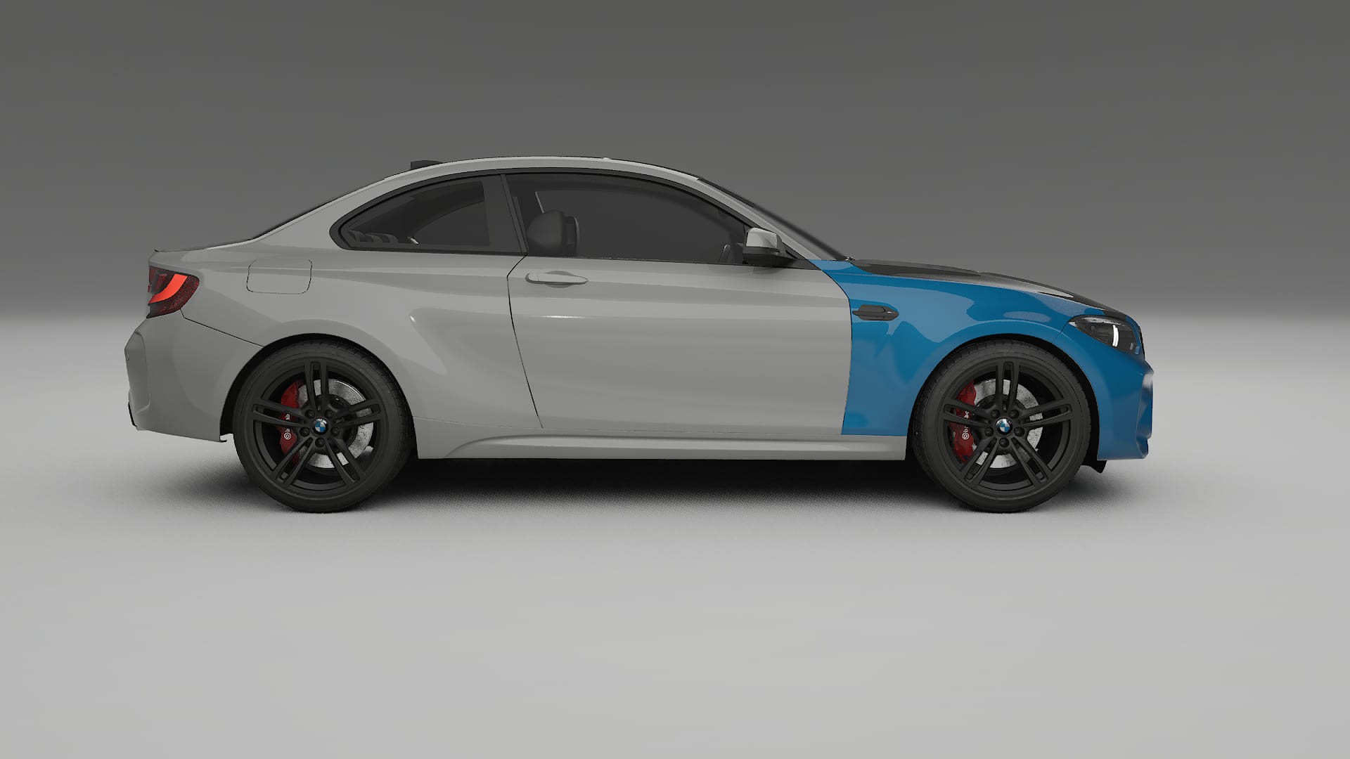 Folie de Protecție a Vopselei BMW M2 F87 facelift | Kit Față CrystalGuard cu Capotă Carbon