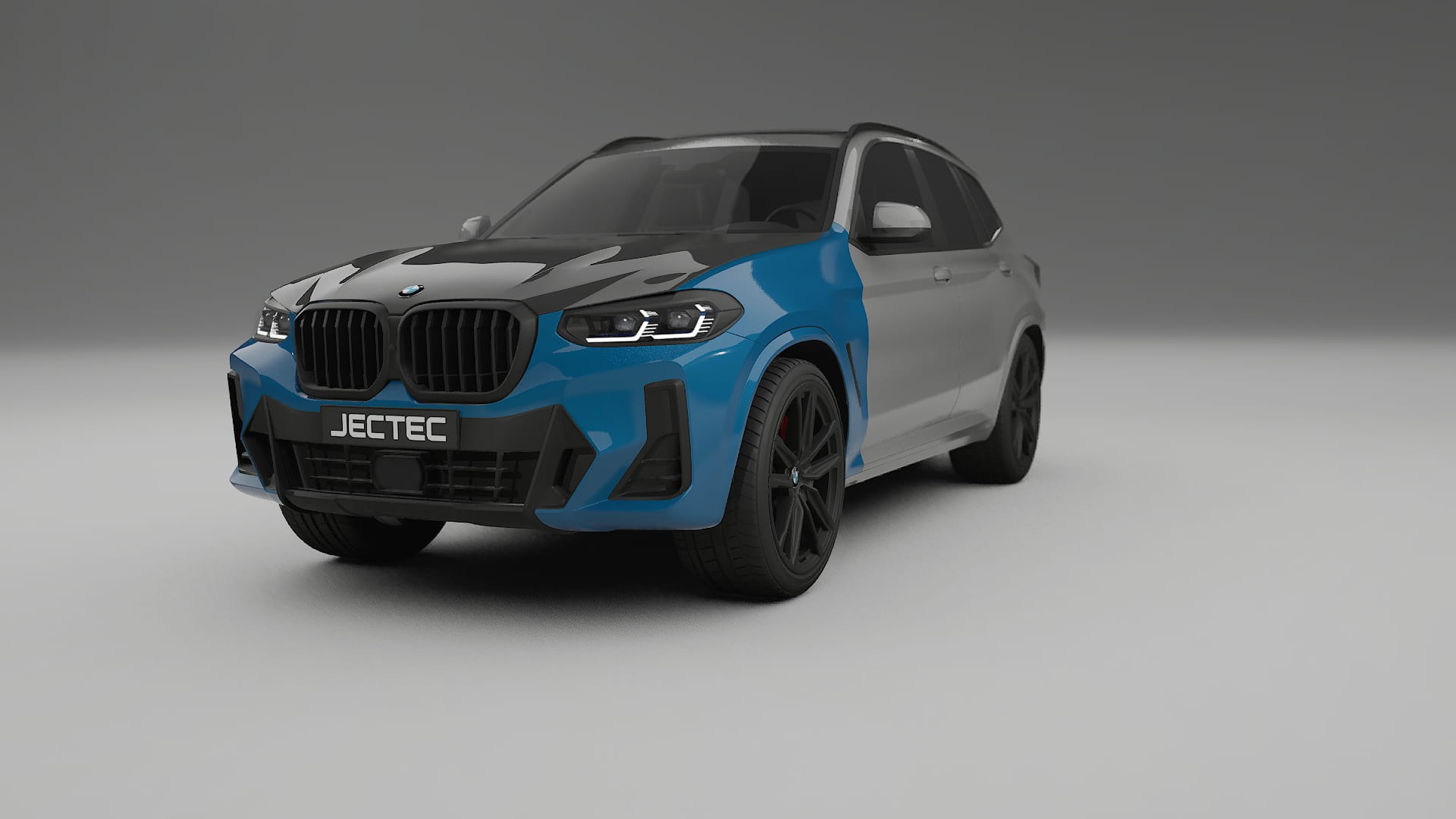Folie de Protecție a Vopselei BMW X3 G01 facelift | Kit Față CrystalGuard cu Capotă Carbon