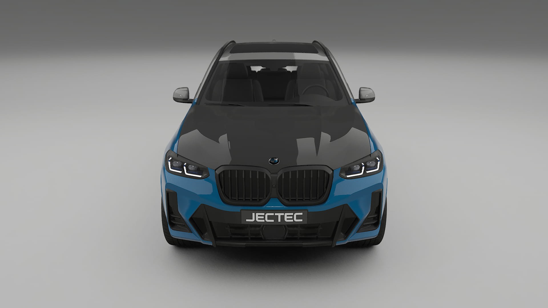 Folie de Protecție a Vopselei BMW X3 G01 facelift | Kit Față CrystalGuard cu Capotă Carbon