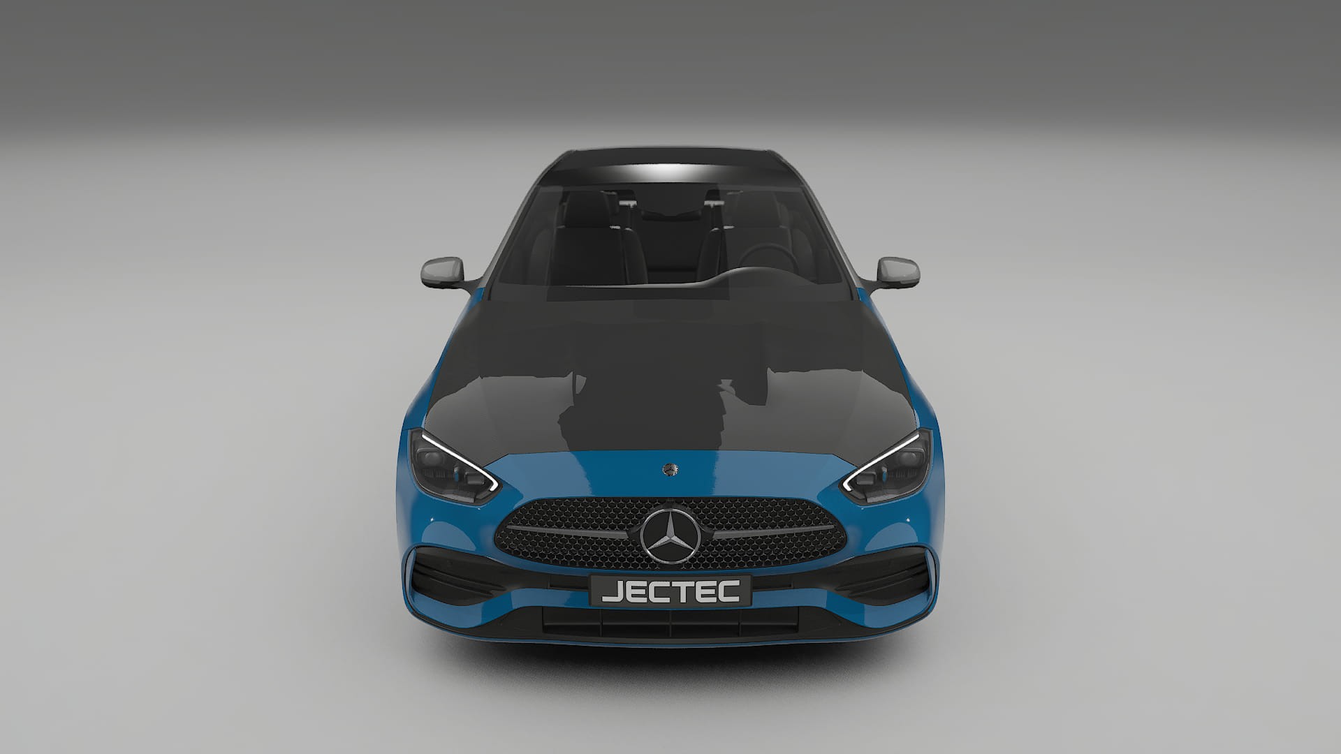 Folie de Protecție a Vopselei Mercedes C-class W206 | Kit Față CrystalGuard cu Capotă Carbon