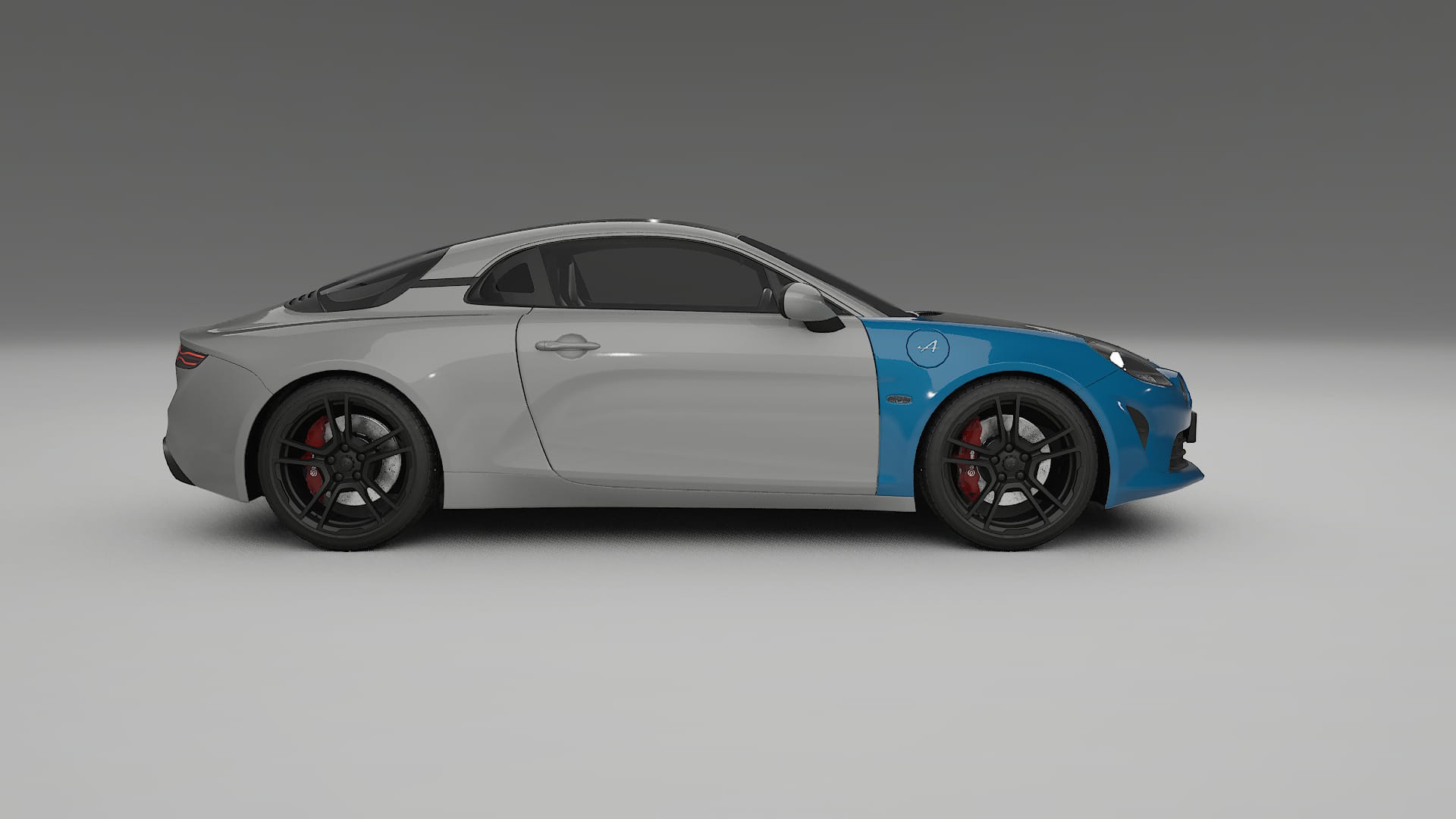 Folie de Protecție a Vopselei Renault Alpine A110 | Kit Față CrystalGuard cu Capotă Carbon