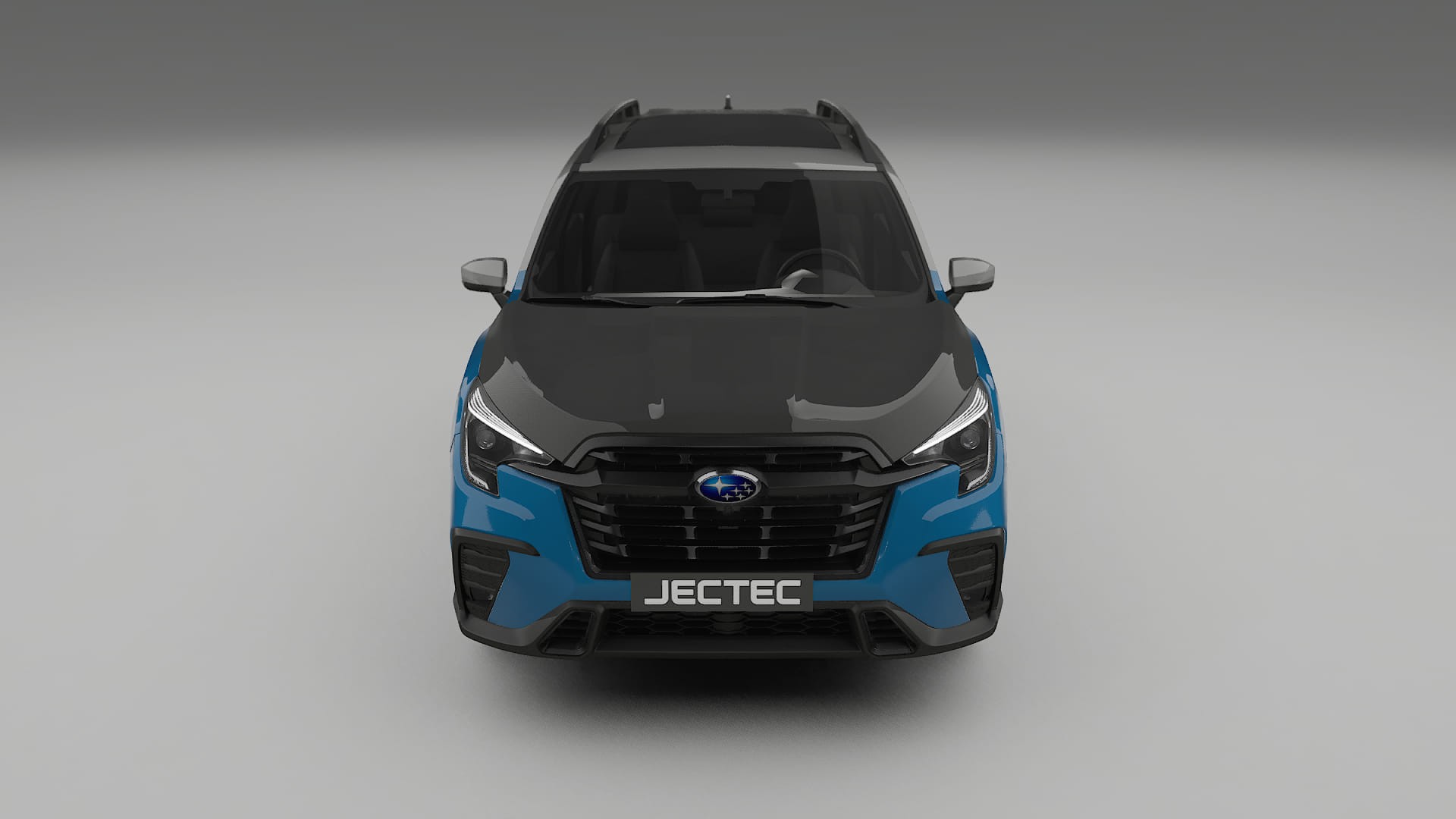 Folie de Protecție a Vopselei Subaru Ascent BT facelift | Kit Față CrystalGuard cu Capotă Carbon