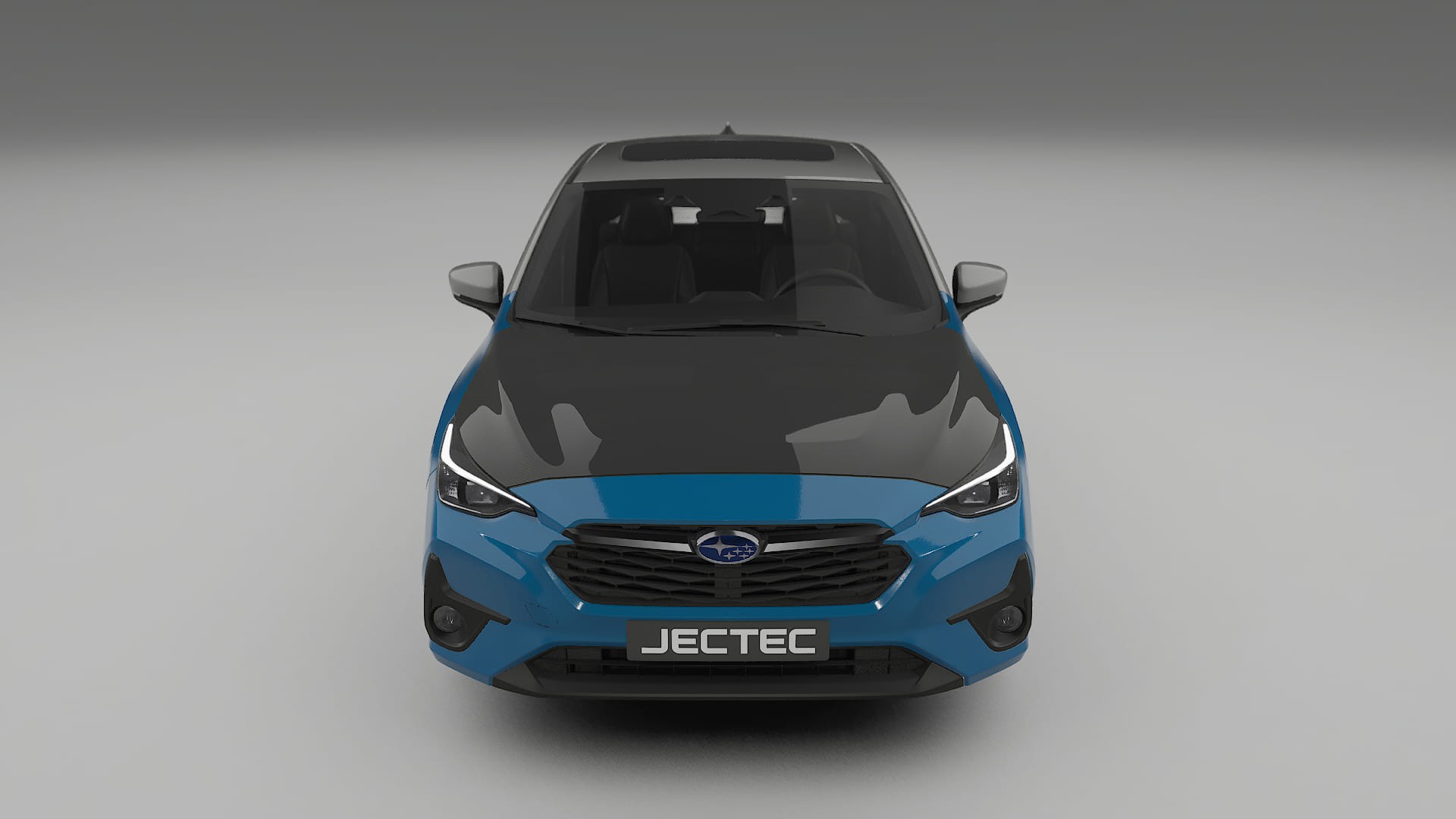 Folie de Protecție a Vopselei Subaru Impreza GU | Kit Față CrystalGuard cu Capotă Carbon