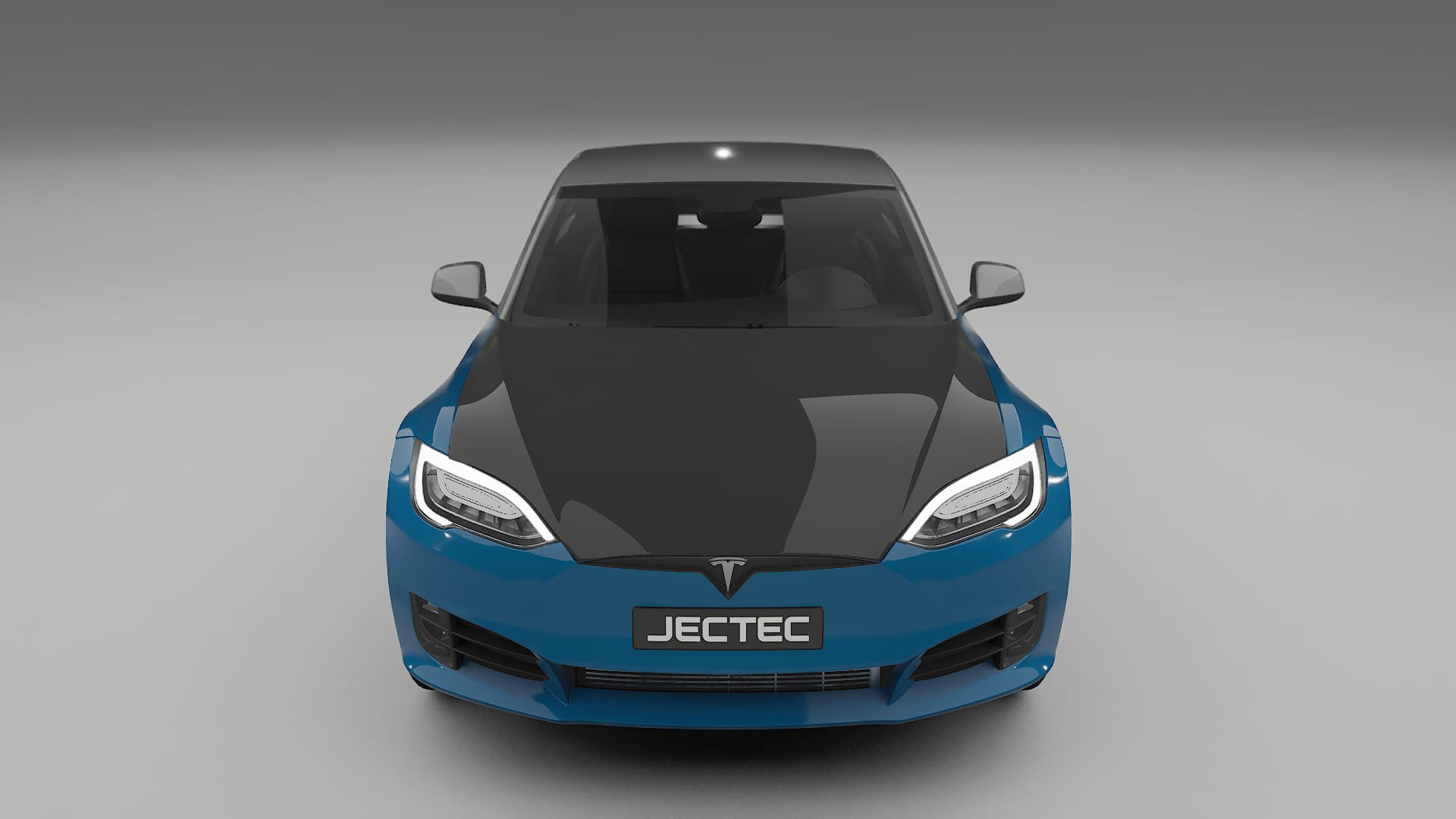 Folie de Protecție a Vopselei Tesla Model-S Refresh | Kit Față CrystalGuard cu Capotă Carbon