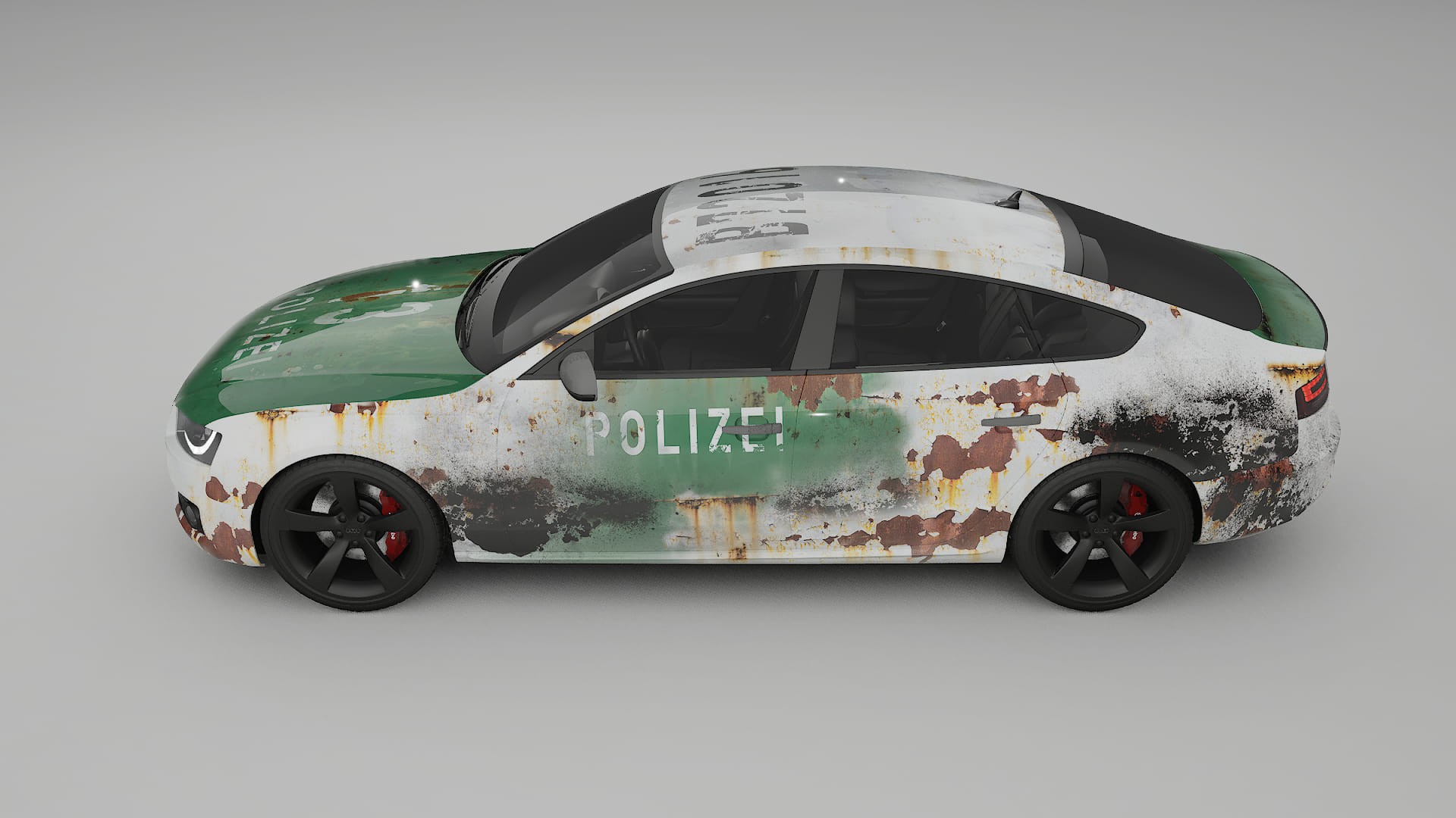 Audi A5 8T Sportback prefacelift pre-LCI COBRA 11 – Kit Wrap PPF Personalizat din Folie de Poliuretan Imprimabilă