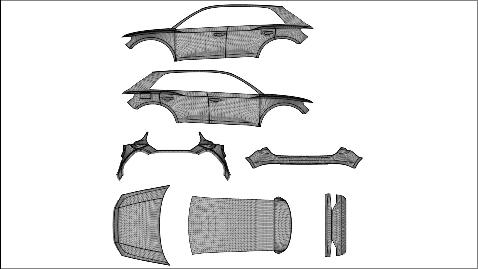 Audi Q3 S-Line F3 COBRA 11 – Kit Wrap PPF Personalizat din Folie de Poliuretan Imprimabilă 2