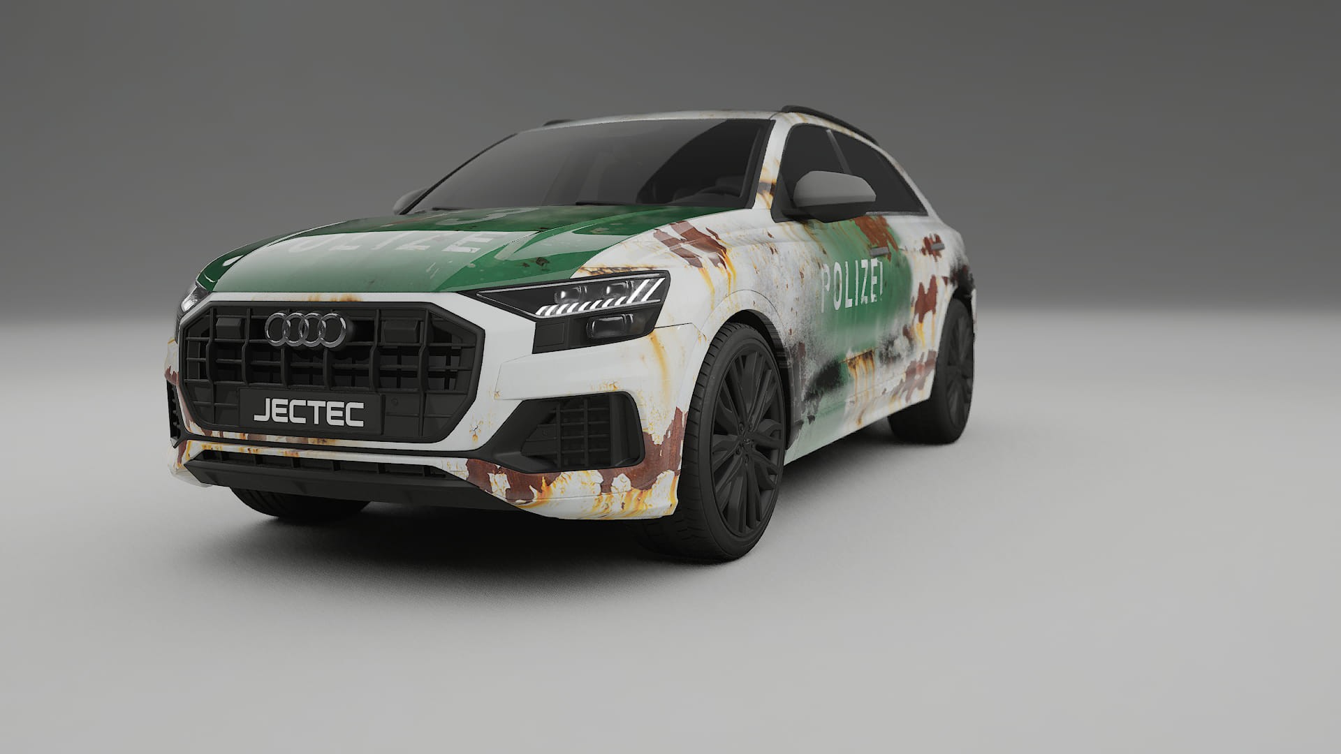 Audi Q8 F1 prefacelift pre-LCI COBRA 11 – Kit Wrap PPF Personalizat din Folie de Poliuretan Imprimabilă