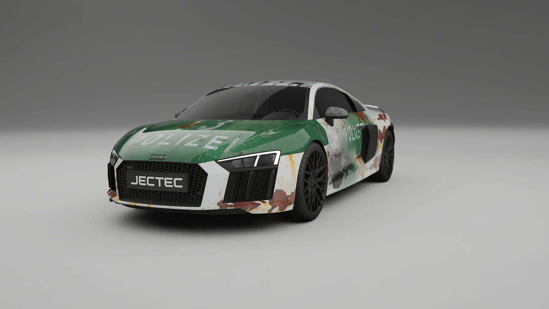 Audi R8 typ-4S prefacelift pre-LCI COBRA 11 – Kit Wrap PPF Personalizat din Folie de Poliuretan Imprimabilă