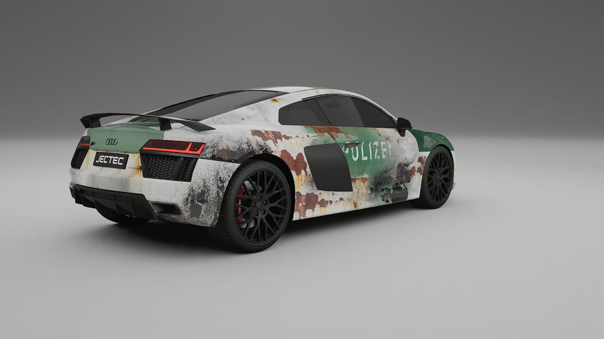 Audi R8 typ-4S prefacelift pre-LCI COBRA 11 – Kit Wrap PPF Personalizat din Folie de Poliuretan Imprimabilă
