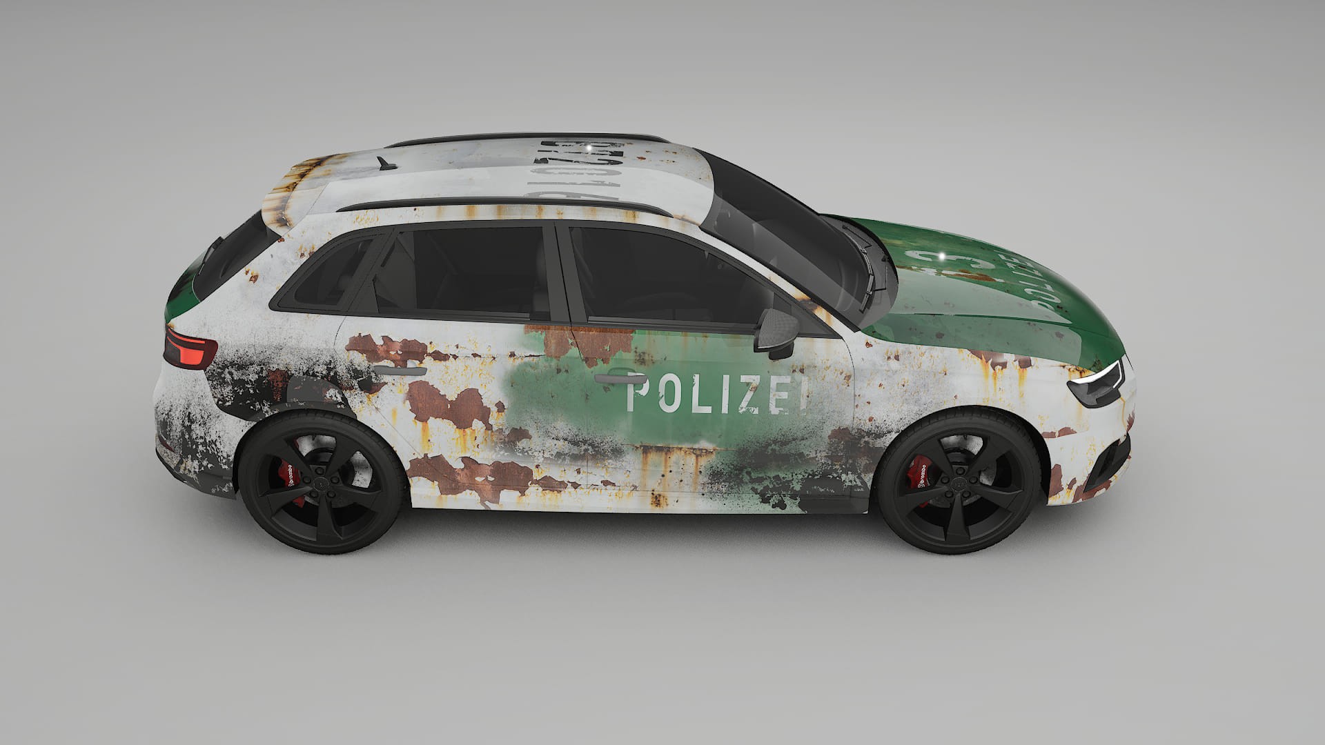 Audi RS3 Sportback 8V facelift LCI COBRA 11 – Kit Wrap PPF Personalizat din Folie de Poliuretan Imprimabilă