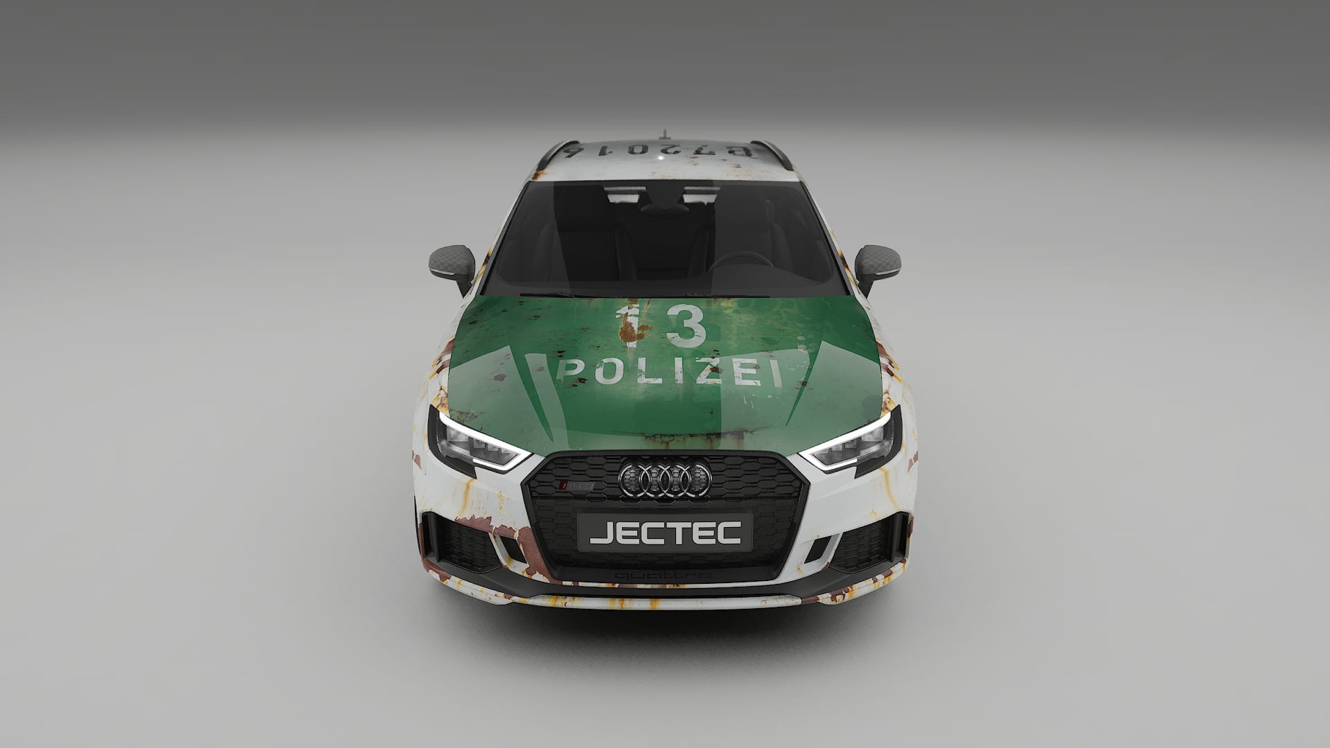 Audi RS3 Sportback 8V facelift LCI COBRA 11 – Kit Wrap PPF Personalizat din Folie de Poliuretan Imprimabilă