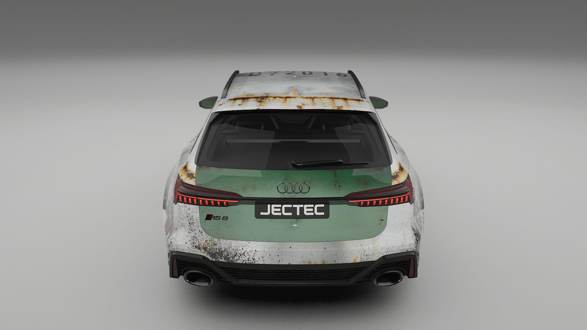 Audi RS6 Avant C8 facelift LCI COBRA 11 – Kit Wrap PPF Personalizat din Folie de Poliuretan Imprimabilă