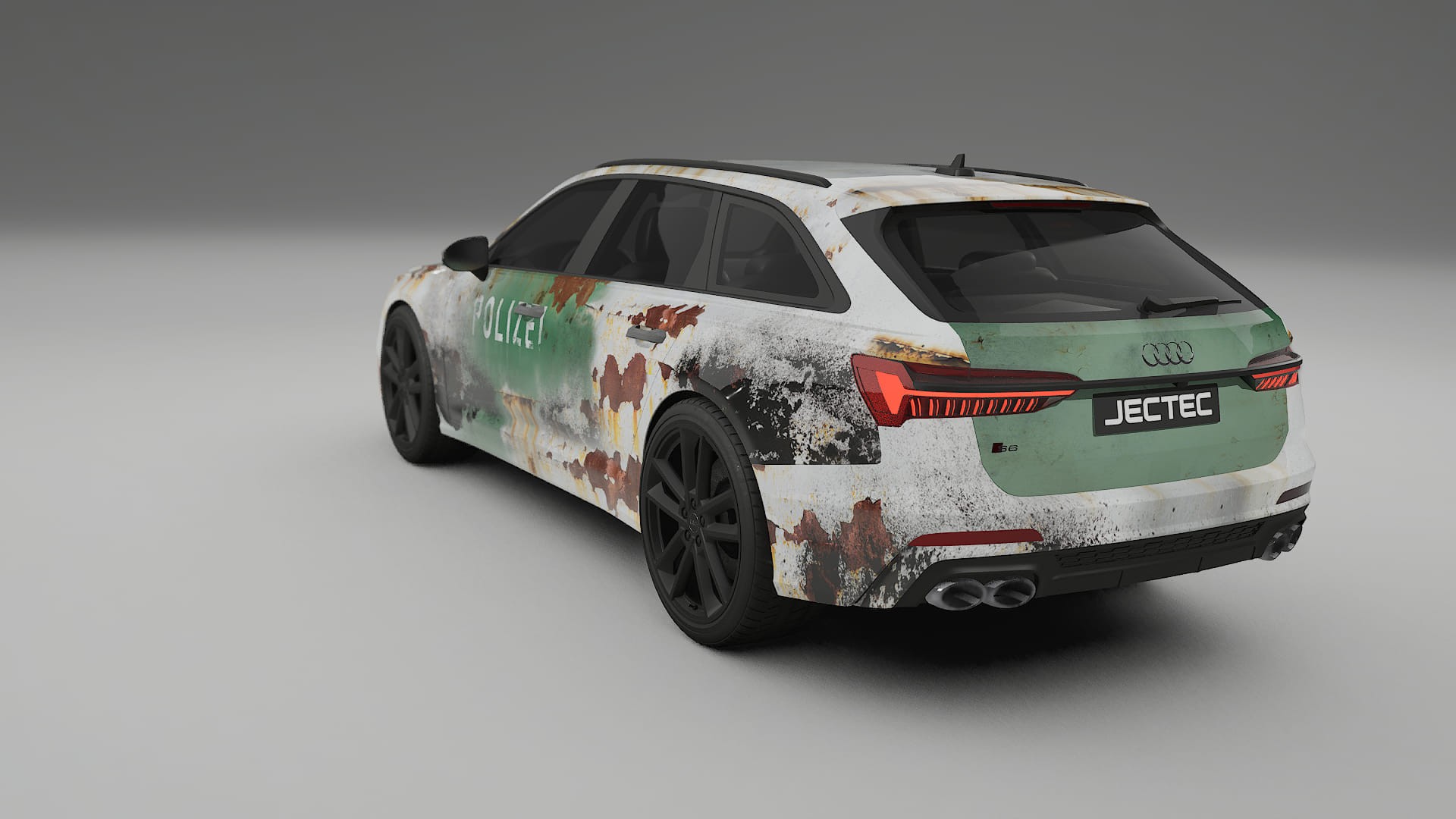 Audi S6 Avant prefacelift pre-LCI C8 COBRA 11 – Kit Wrap PPF Personalizat din Folie de Poliuretan Imprimabilă