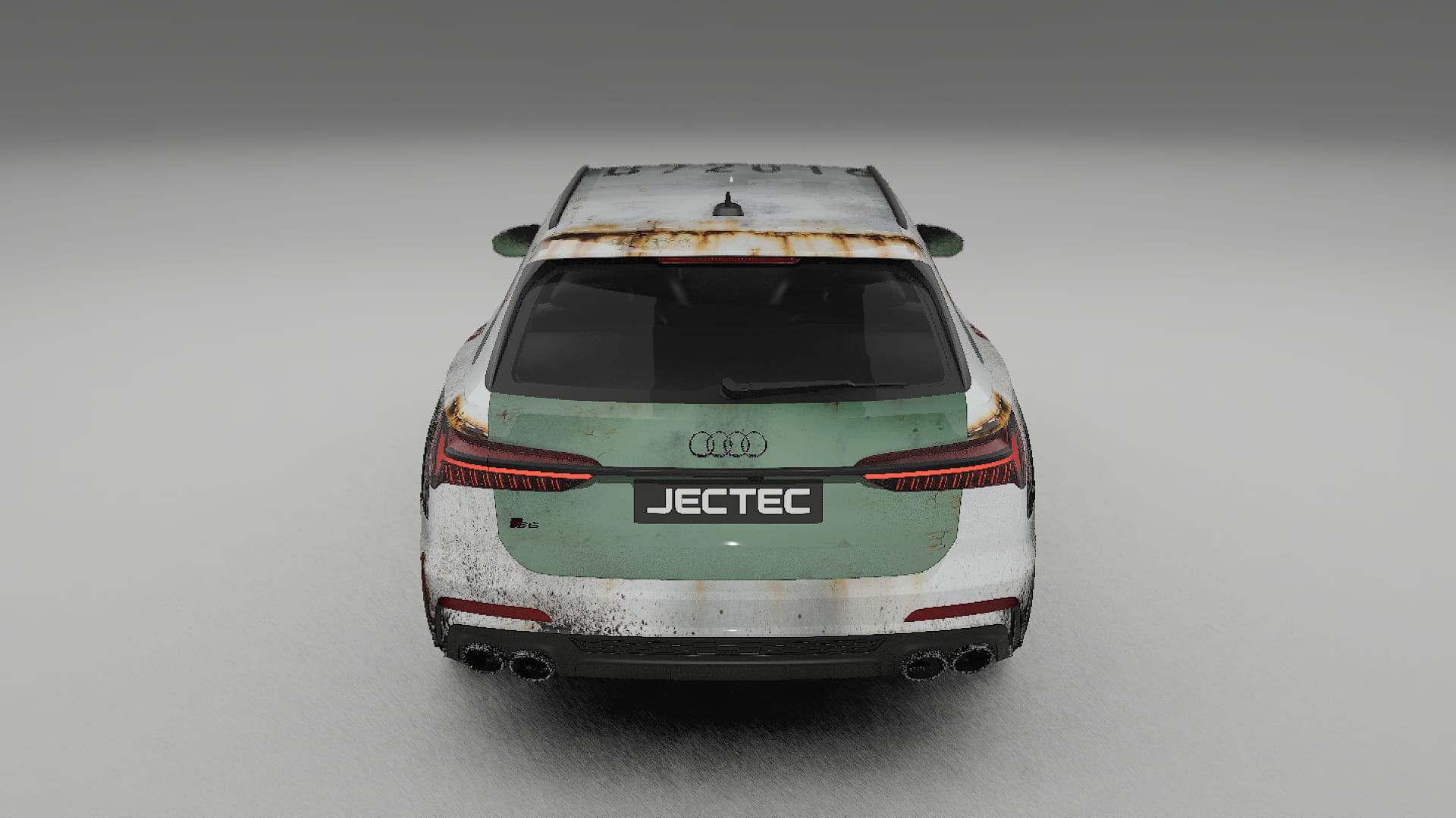 Audi S6 Avant prefacelift pre-LCI C8 COBRA 11 – Kit Wrap PPF Personalizat din Folie de Poliuretan Imprimabilă