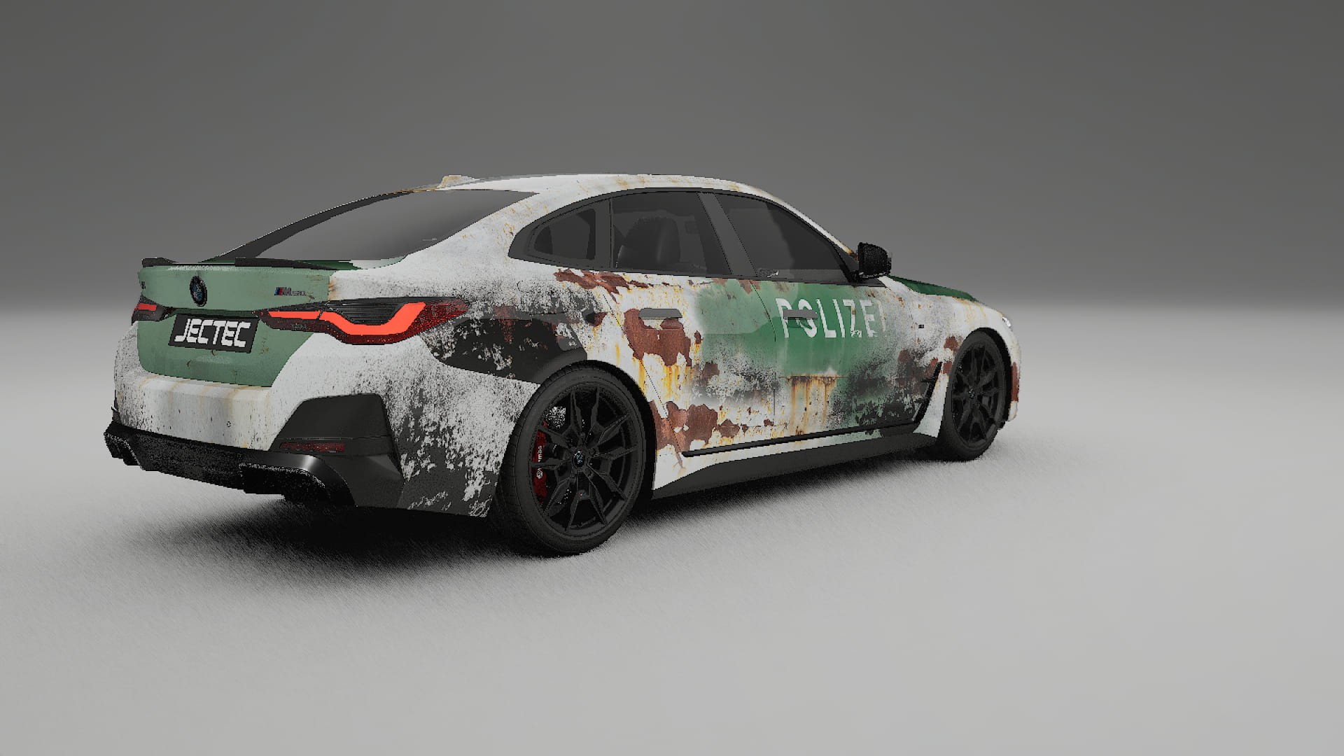 BMW I4 G26 M-Package COBRA 11 – Kit Wrap PPF Personalizat din Folie de Poliuretan Imprimabilă
