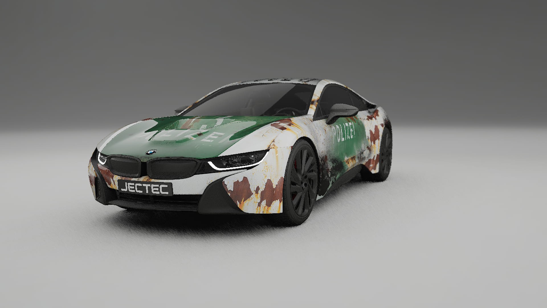 BMW I8 I12 COBRA 11 – Kit Wrap PPF Personalizat din Folie de Poliuretan Imprimabilă