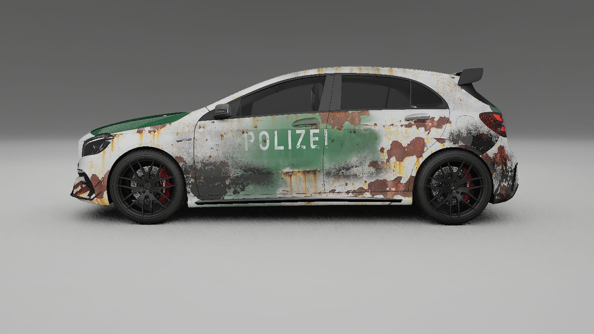 Mercedes A45 AMG W176 COBRA 11 – Kit Wrap PPF Personalizat din Folie de Poliuretan Imprimabilă