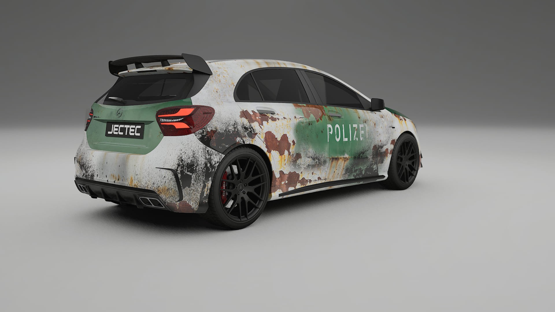 Mercedes A45 AMG W176 COBRA 11 – Kit Wrap PPF Personalizat din Folie de Poliuretan Imprimabilă