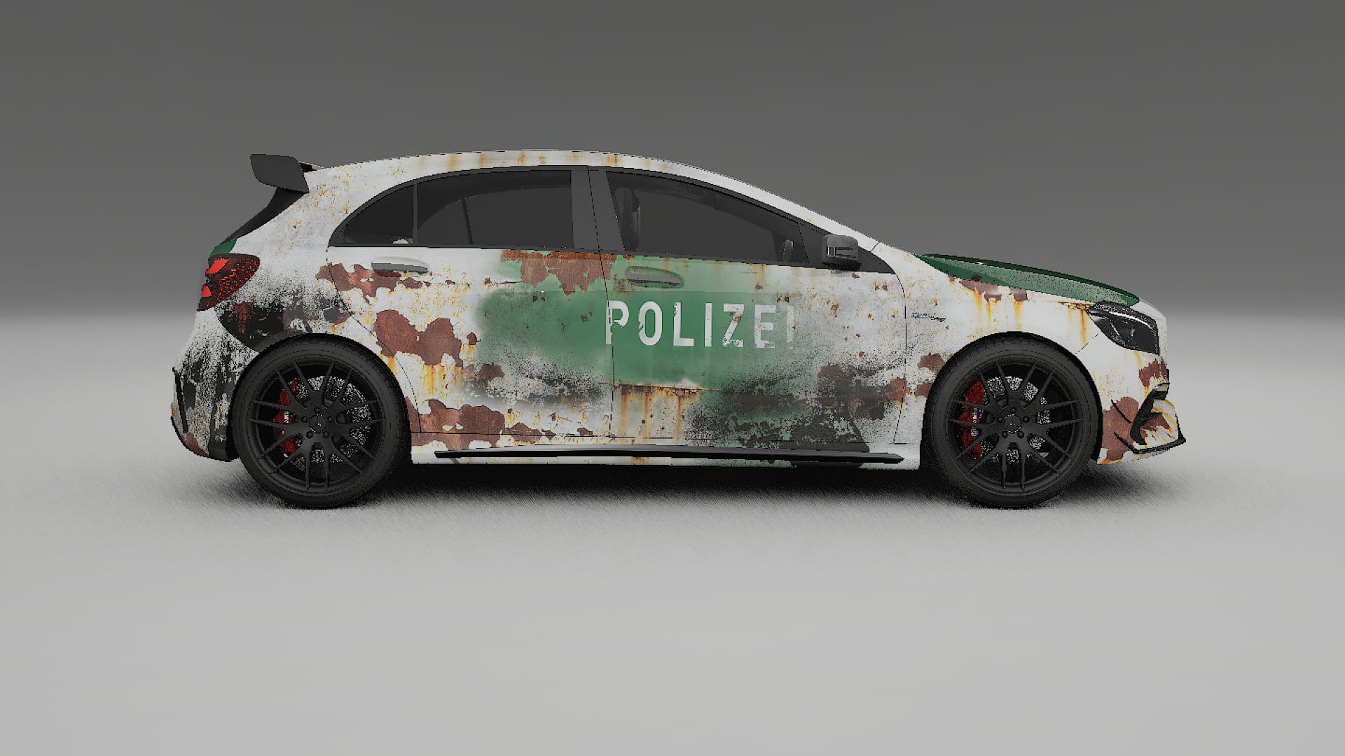 Mercedes A45 AMG W176 COBRA 11 – Kit Wrap PPF Personalizat din Folie de Poliuretan Imprimabilă