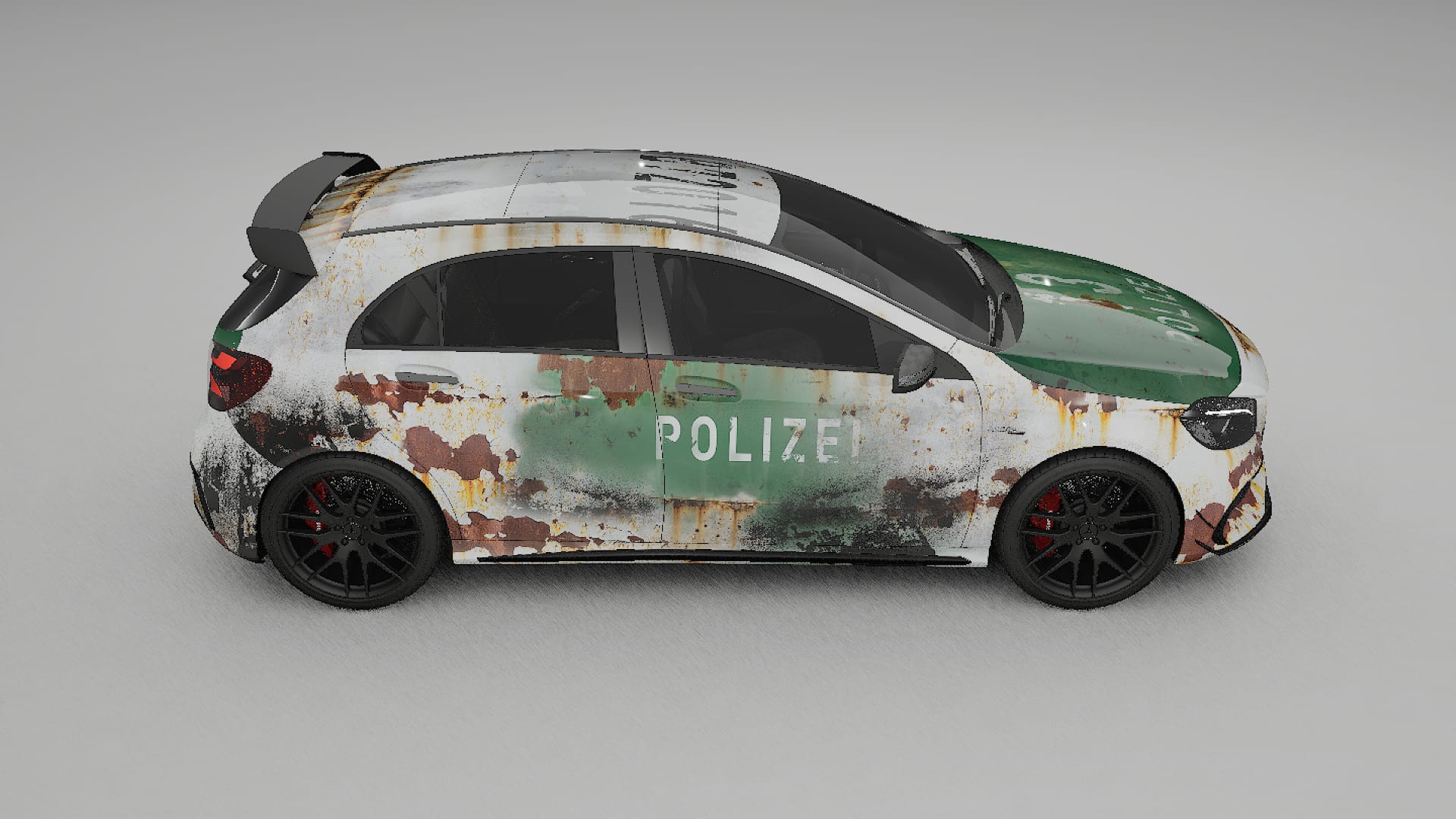 Mercedes A45 AMG W176 COBRA 11 – Kit Wrap PPF Personalizat din Folie de Poliuretan Imprimabilă