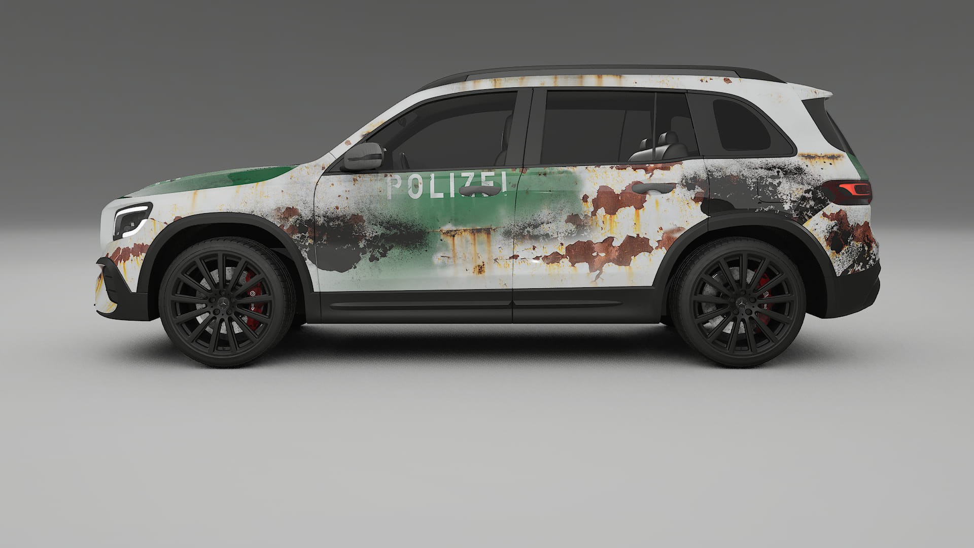 Mercedes AMG GLB COBRA 11 – Kit Wrap PPF Personalizat din Folie de Poliuretan Imprimabilă