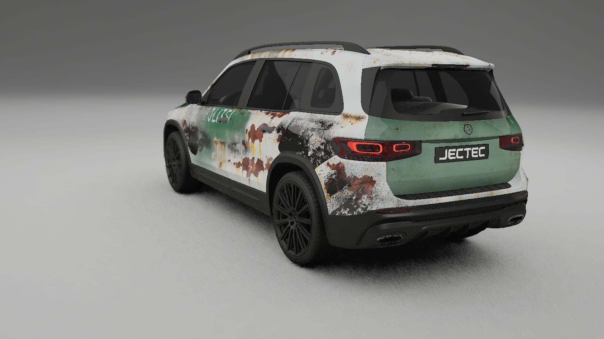 Mercedes AMG GLB COBRA 11 – Kit Wrap PPF Personalizat din Folie de Poliuretan Imprimabilă