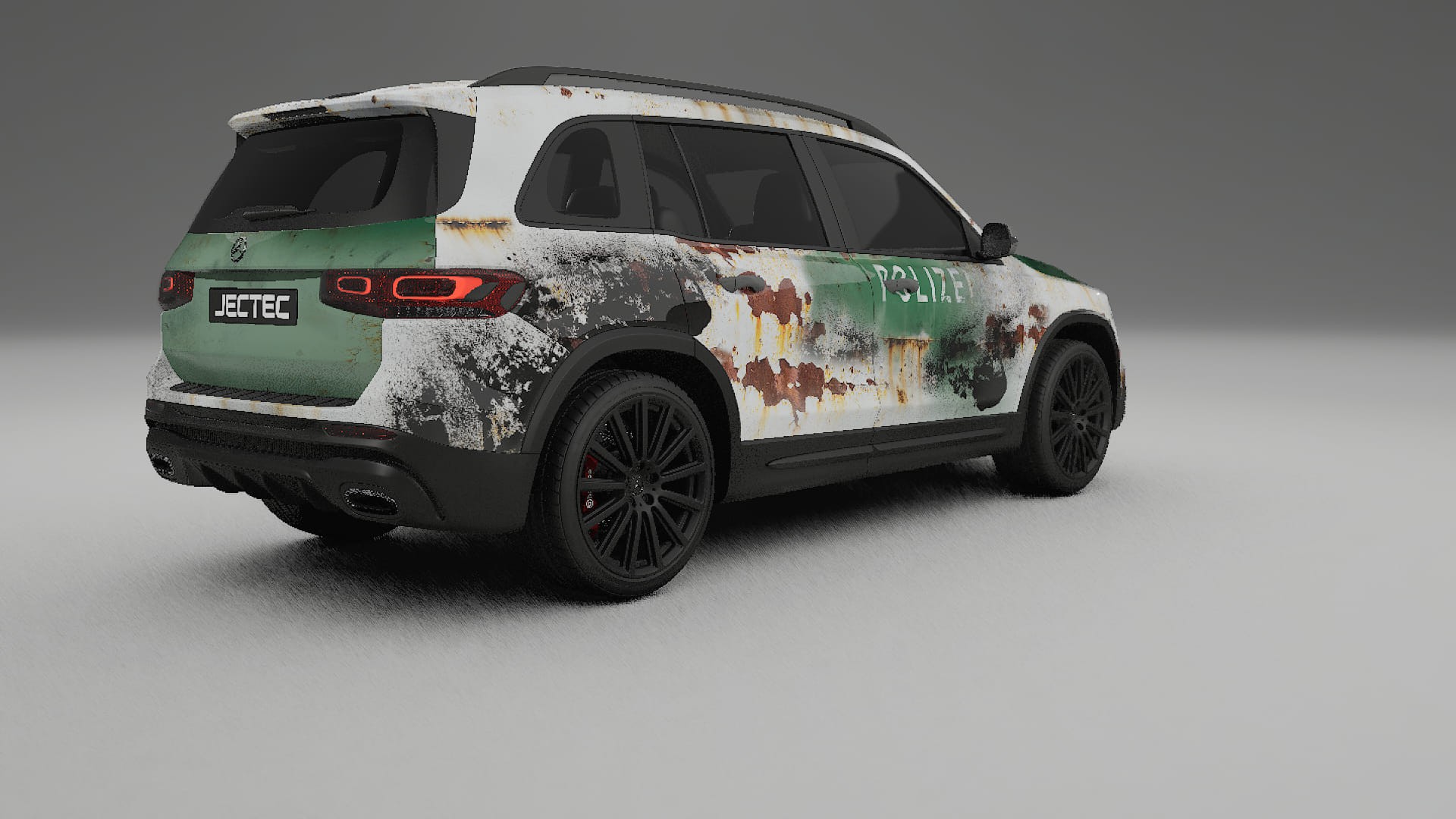 Mercedes AMG GLB COBRA 11 – Kit Wrap PPF Personalizat din Folie de Poliuretan Imprimabilă