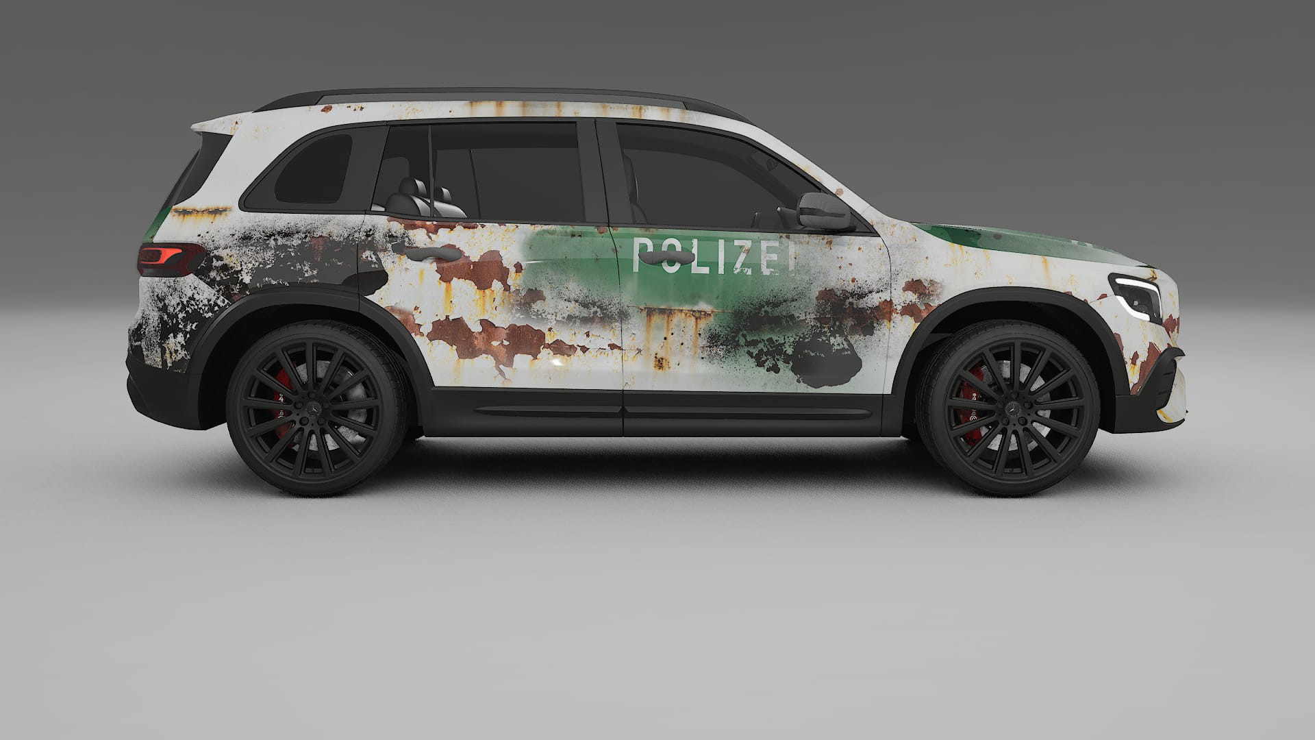 Mercedes AMG GLB COBRA 11 – Kit Wrap PPF Personalizat din Folie de Poliuretan Imprimabilă