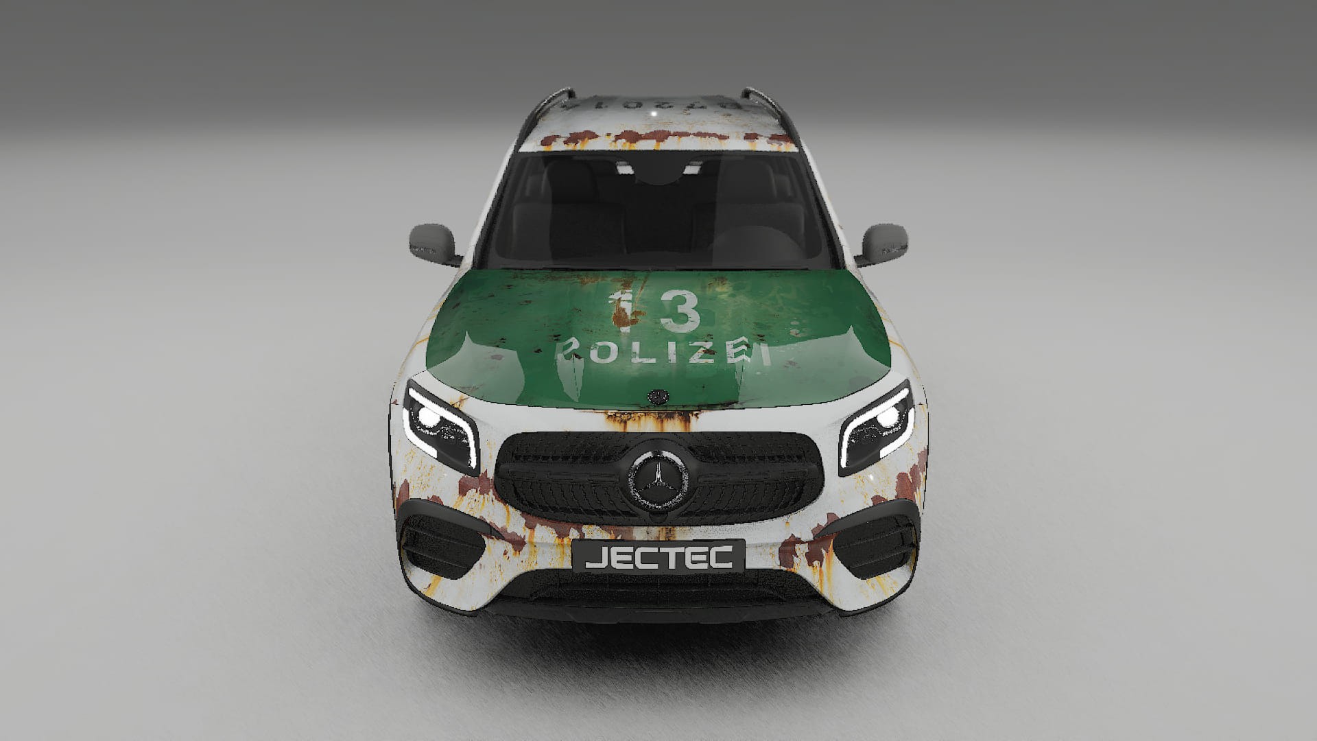 Mercedes AMG GLB COBRA 11 – Kit Wrap PPF Personalizat din Folie de Poliuretan Imprimabilă