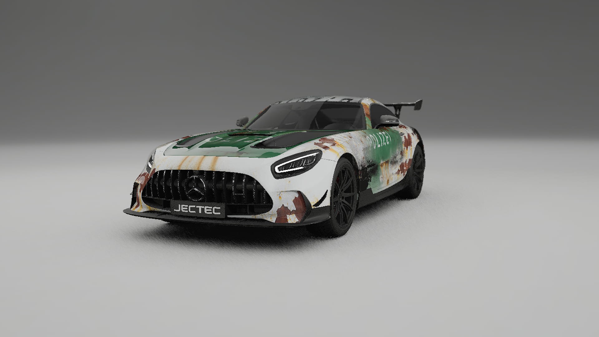 Mercedes AMG GT Black Series C192 Coupe COBRA 11 – Kit Wrap PPF Personalizat din Folie de Poliuretan Imprimabilă