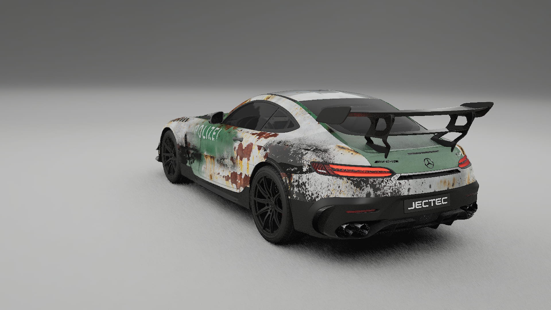 Mercedes AMG GT Black Series C192 Coupe COBRA 11 – Kit Wrap PPF Personalizat din Folie de Poliuretan Imprimabilă
