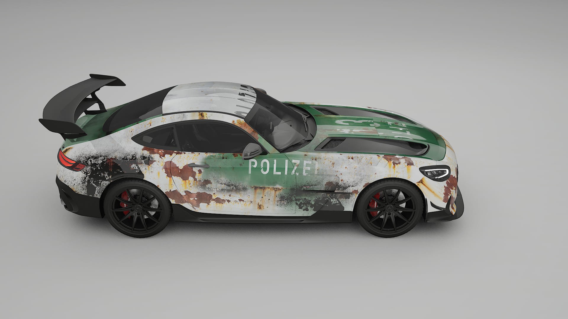 Mercedes AMG GT Black Series C192 Coupe COBRA 11 – Kit Wrap PPF Personalizat din Folie de Poliuretan Imprimabilă